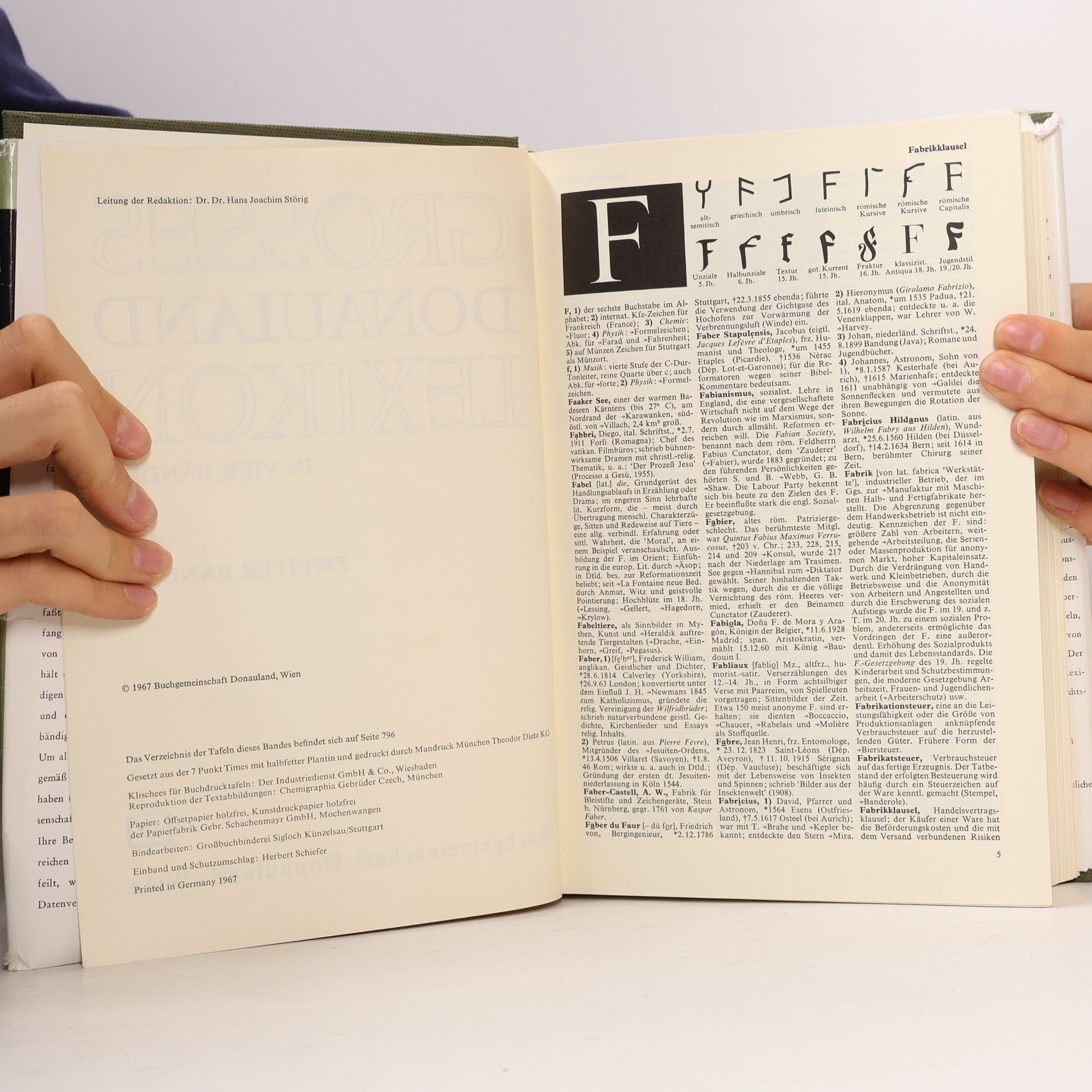 Autorenkollektiv Grosses Donauland Lexikon 2. F-K