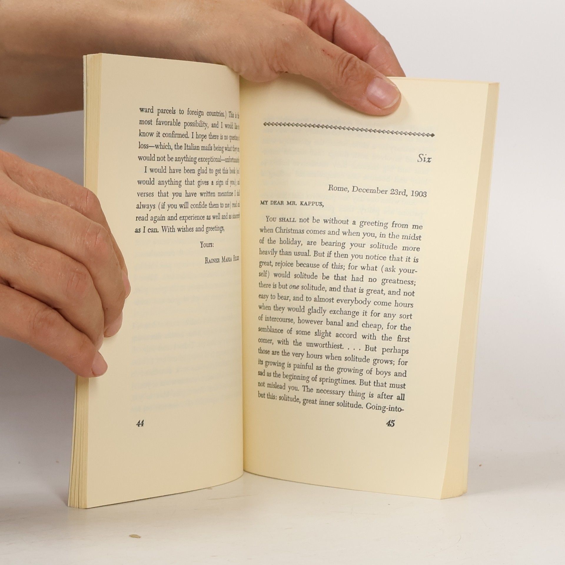 Rainer Maria Rilke Letters to a Young Poet