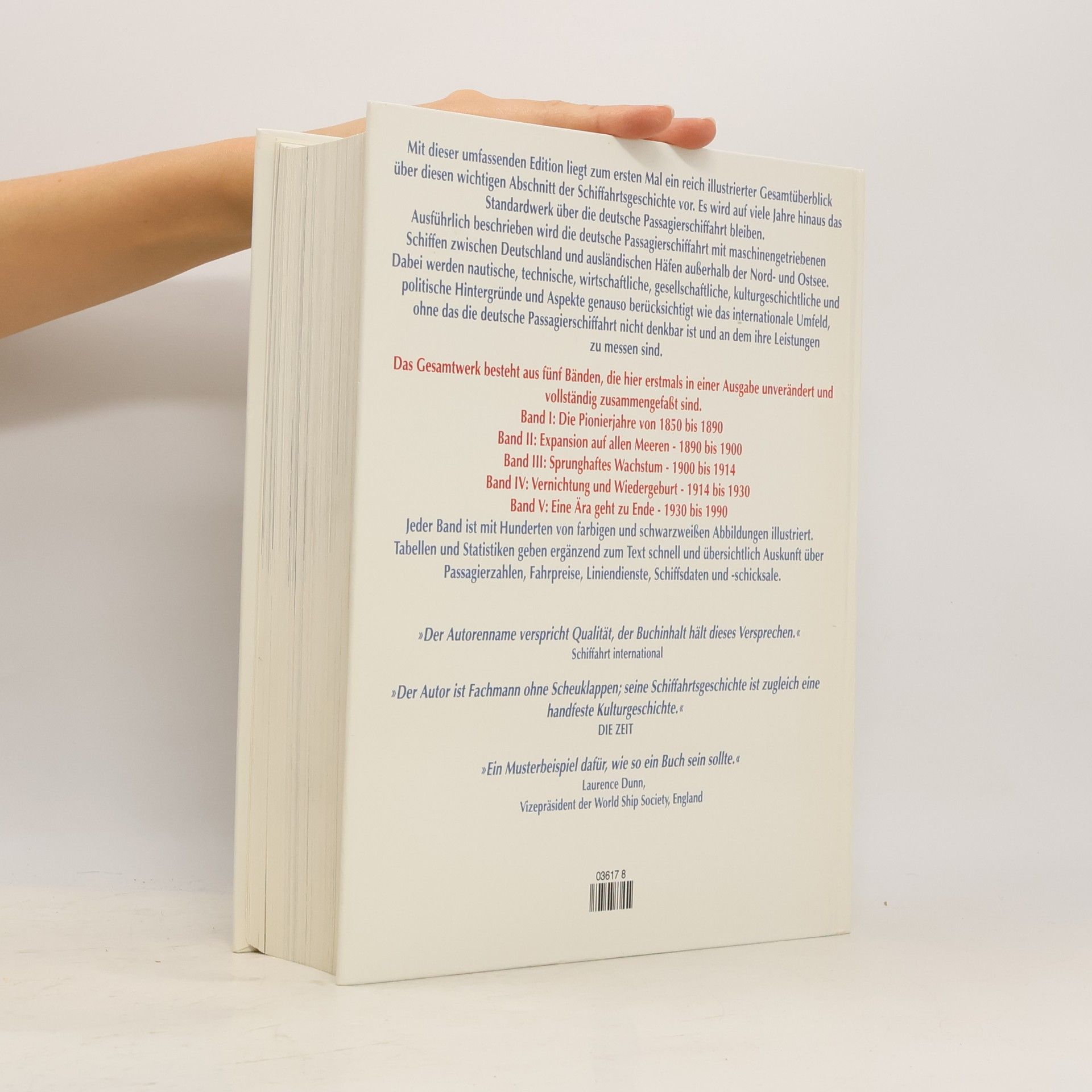 Arnold Kludas Die Geschichte der deutschen. Passagierschiffahrt 1850 - 1990