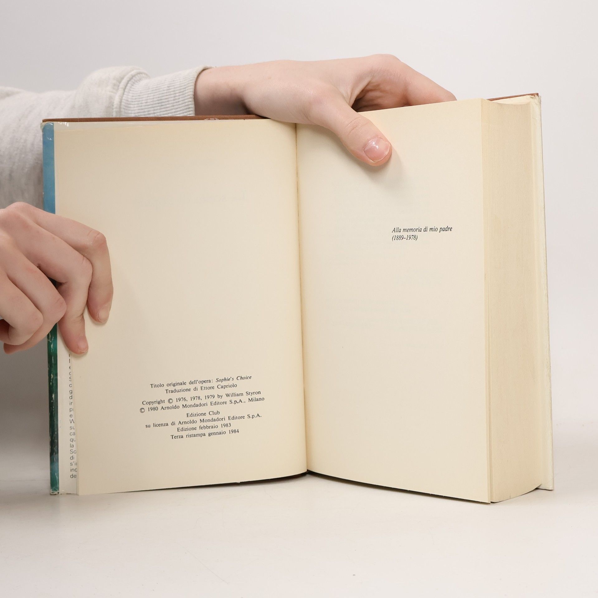 William Styron La scelta di Sophie