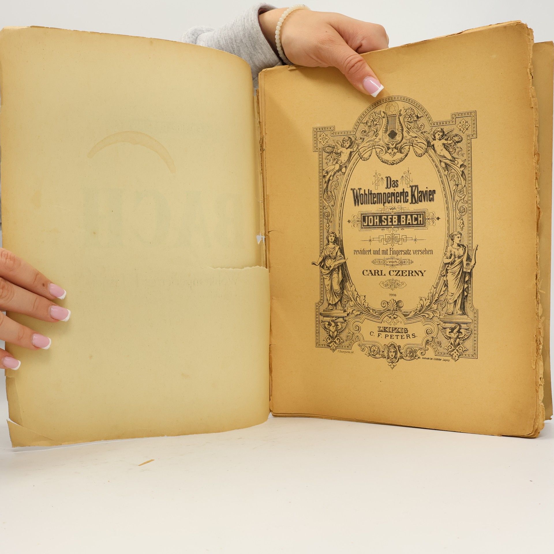 Johann Sebastian Bach Bach. Wohltetmperiertes Klavier I.
