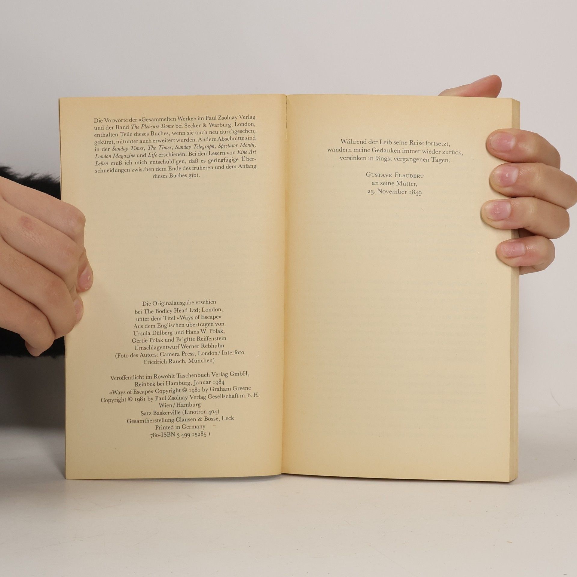 Graham Greene Fluchtwege