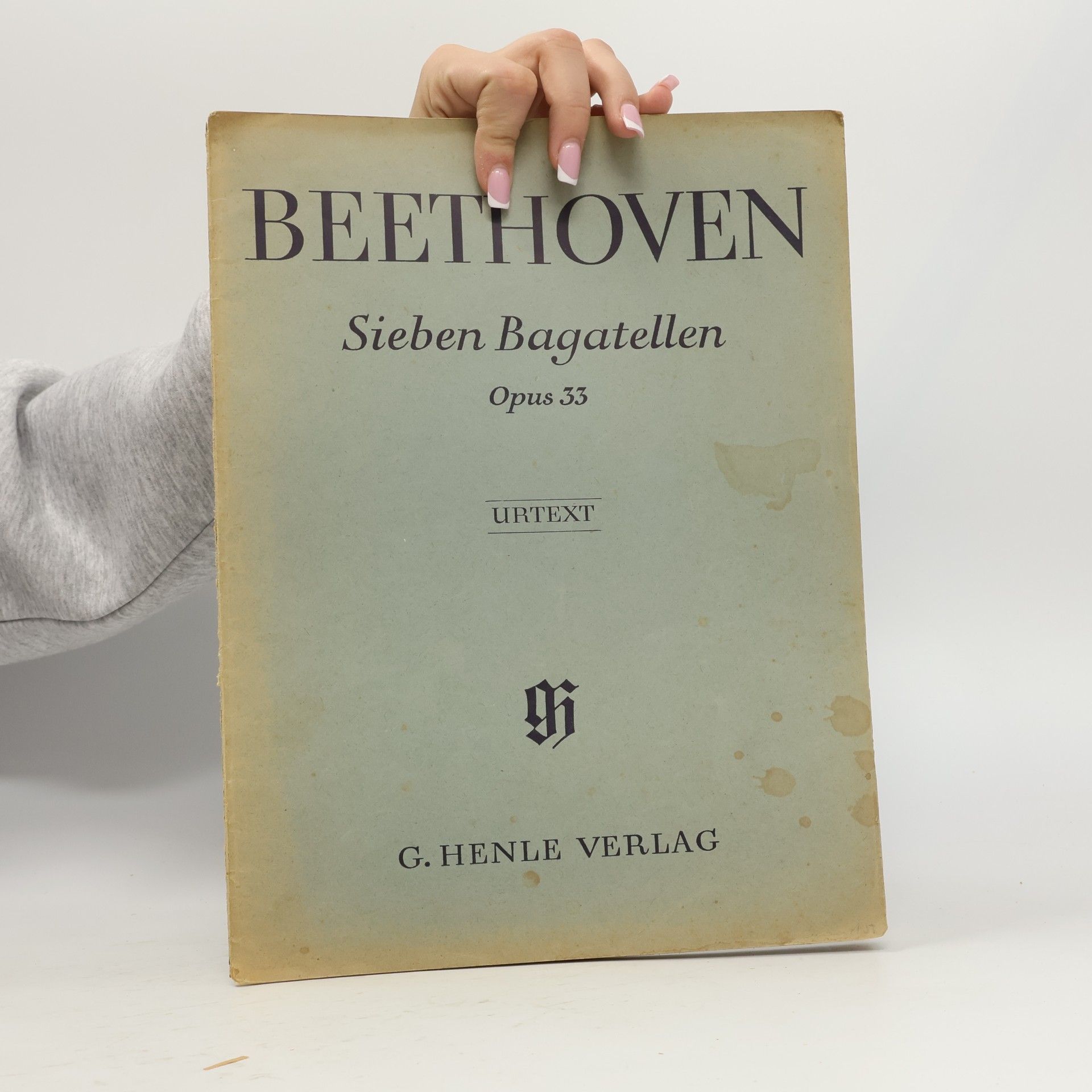 Ludwig van Beethoven Sieben Bagatellen. Opus 33