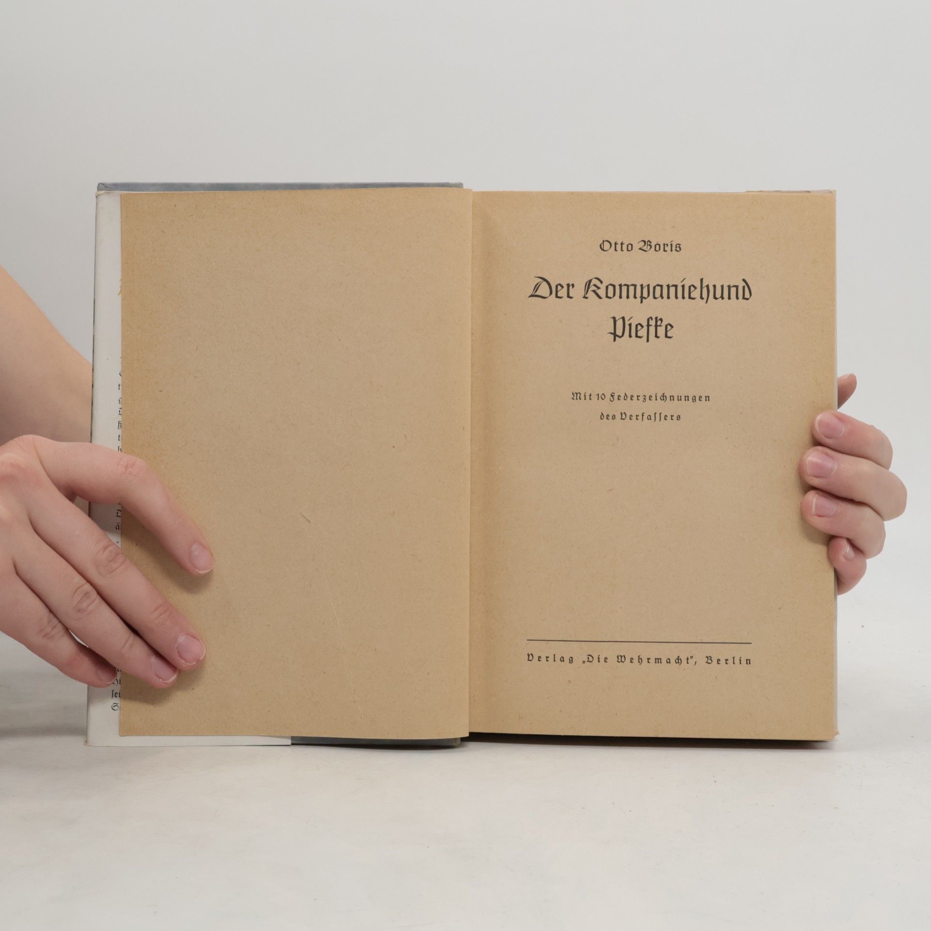 Otto Boris Der Kompaniehund Piefke