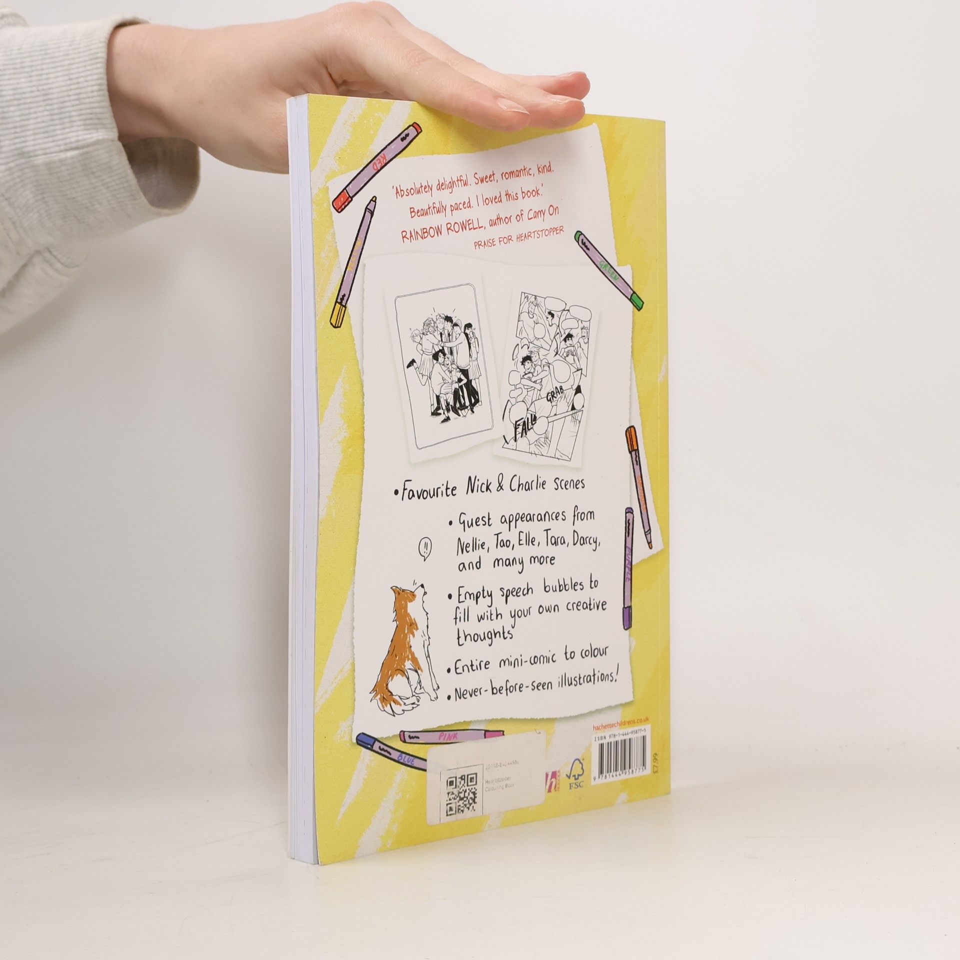 Alice Oseman The Heartstopper Colouring Book