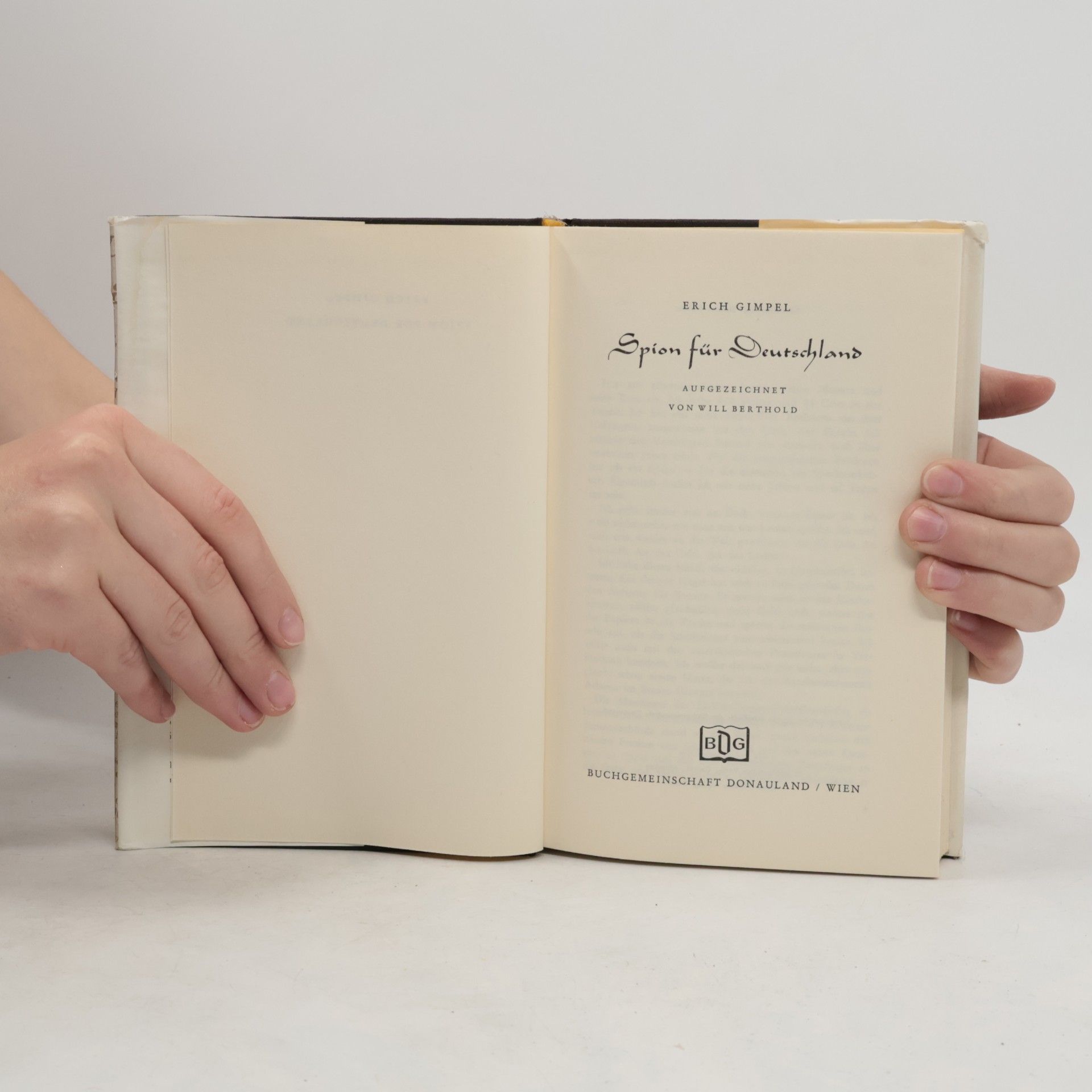 Erich Gimpel Spion für Deutschland
