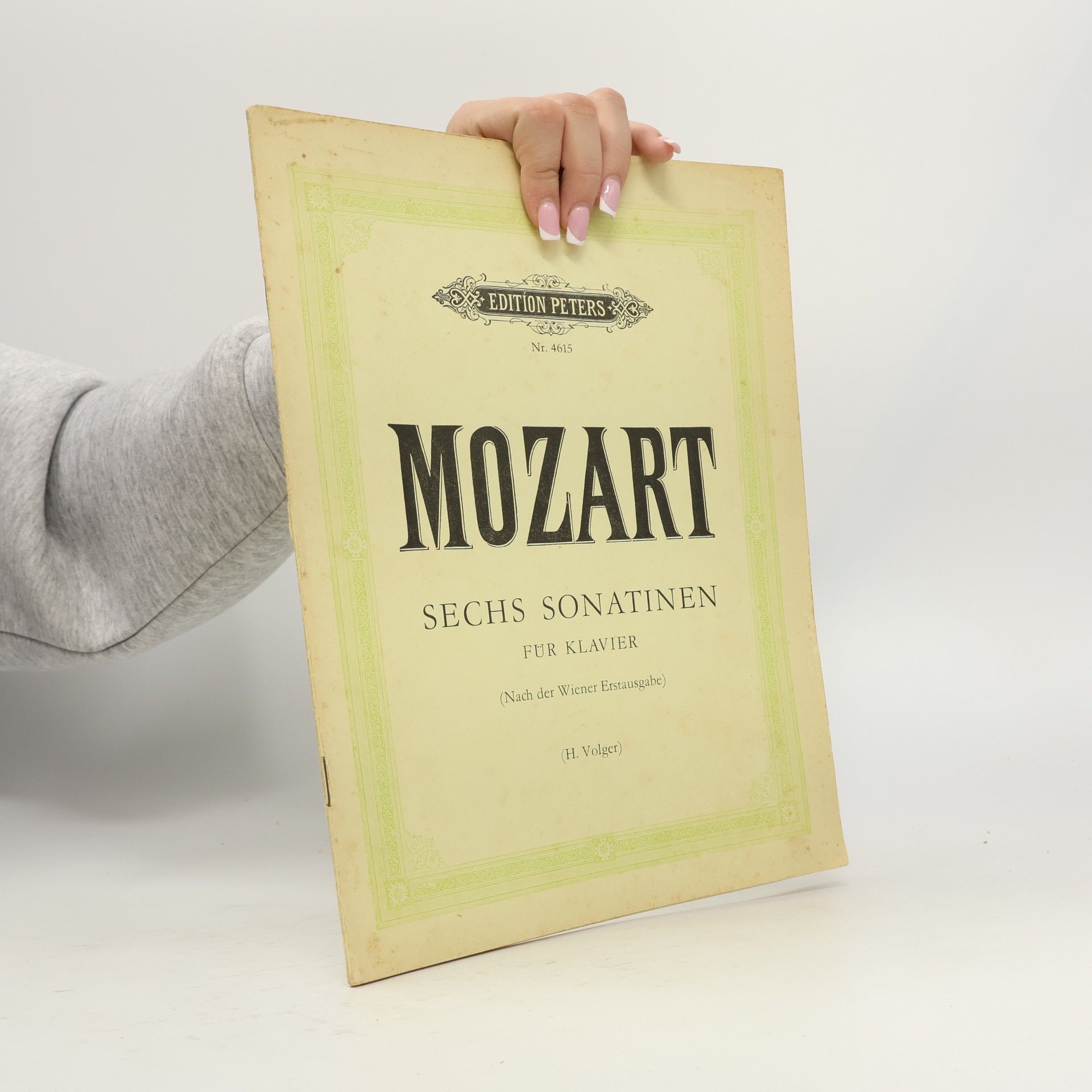 Mozart. Sechs Sonatien
