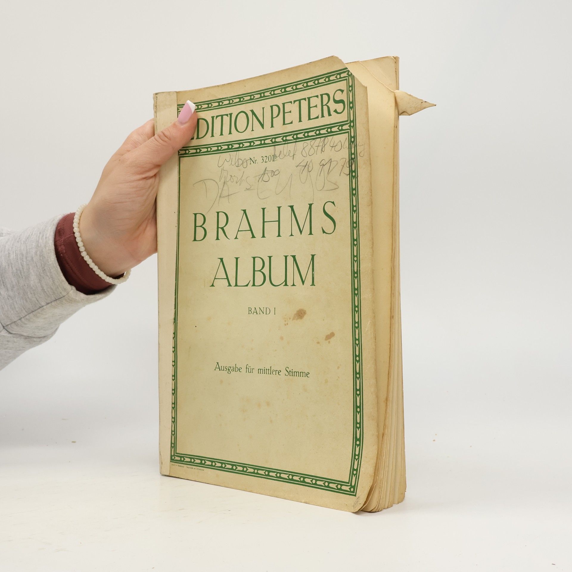 Johannes Brahms Brahms Album I.