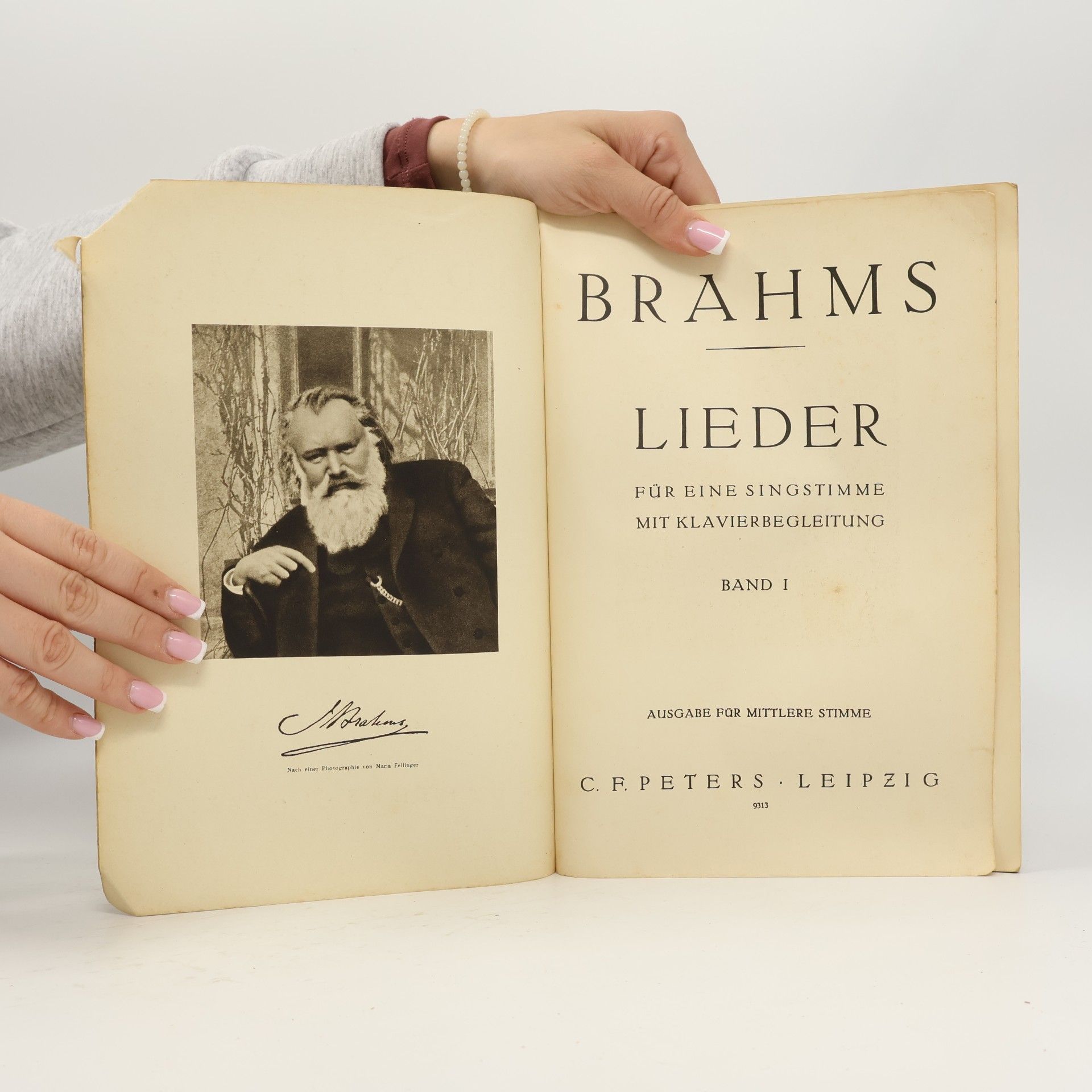 Johannes Brahms Brahms Album I.