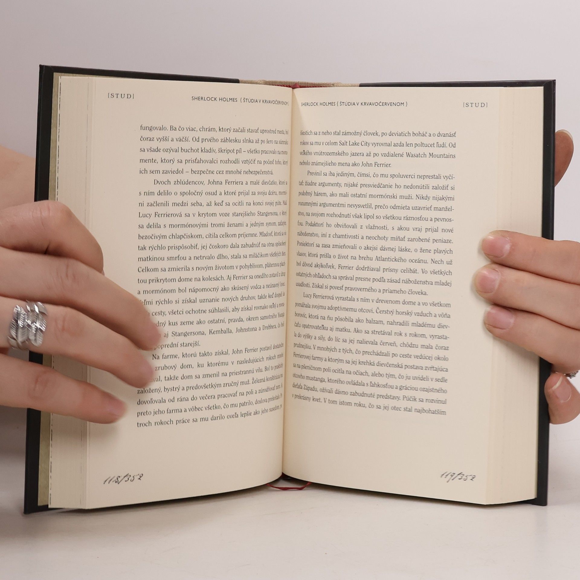 Arthur Conan Doyle Štúdia v krvavočervenom / Podpis štyroch