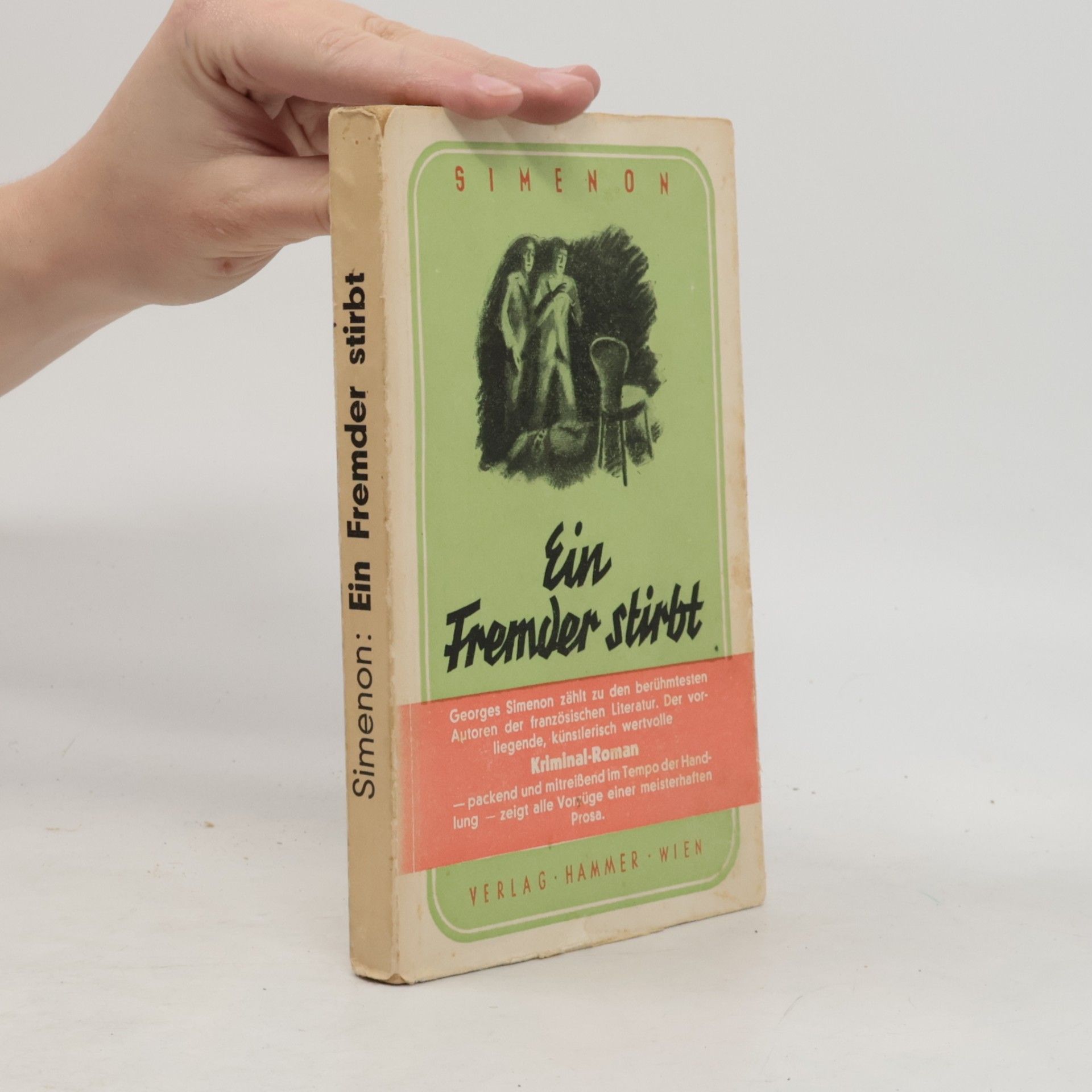 Georges Simenon Ein Fremder stirbt