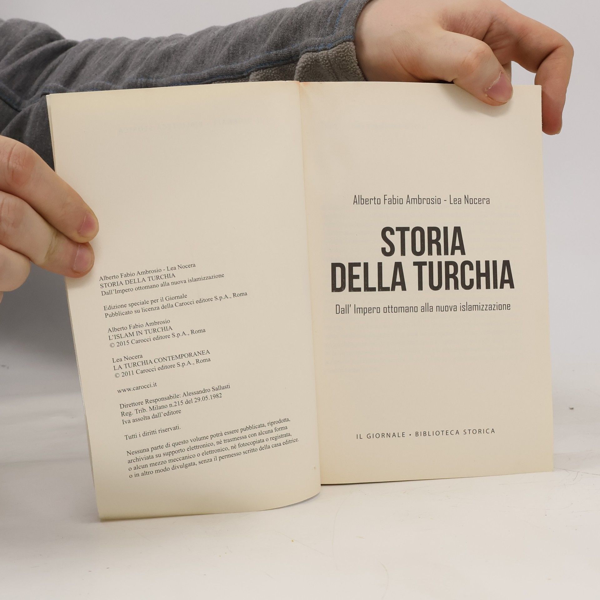Alberto Fabio Ambrosio Storia della Turchia