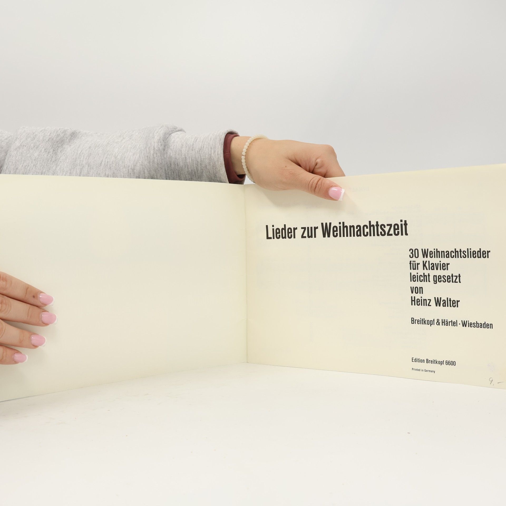 Heinz Walter Lieder zur Weihnachtszeit