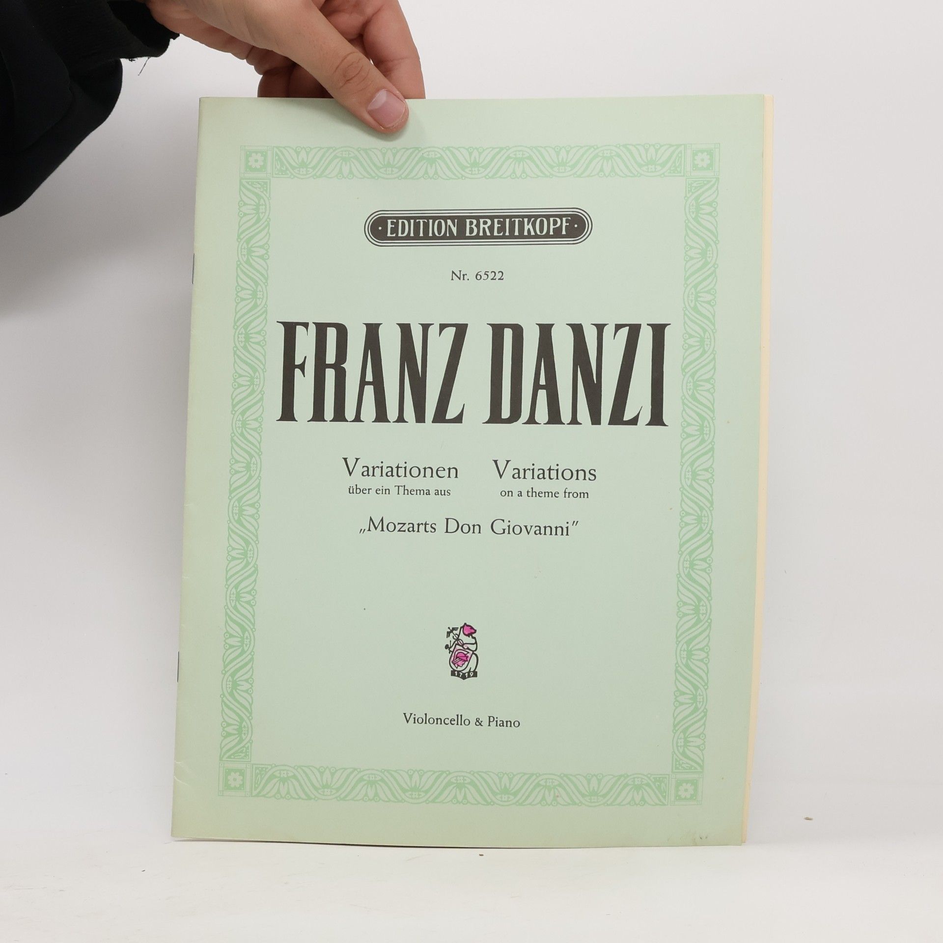 Franz Danzi Franz Danzi. Variationen über ein Thema aus „Mozarts Don Giovanni“