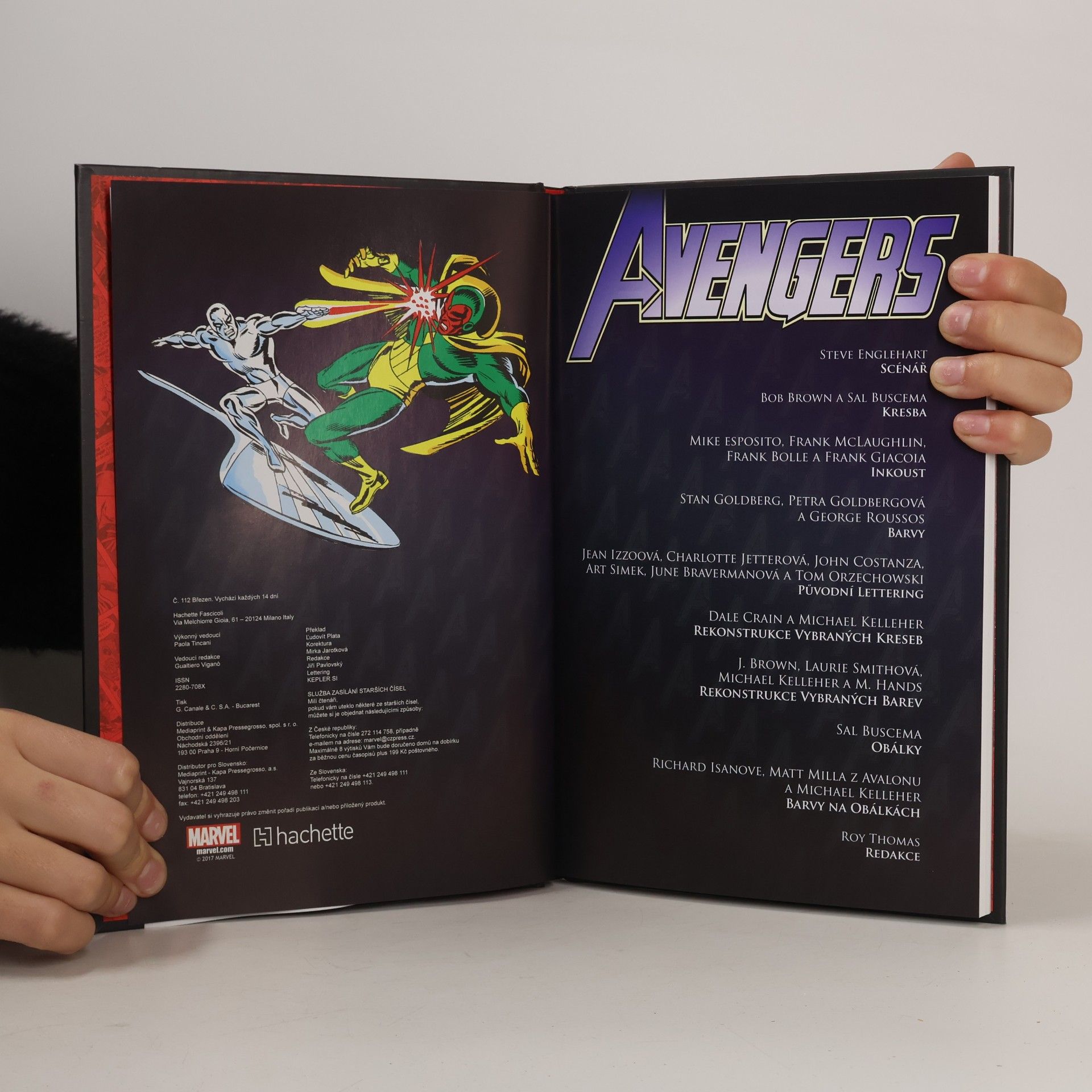 Steve Englehart Válka Avengers proti Defenders. Ultimátní komixový komplet 110