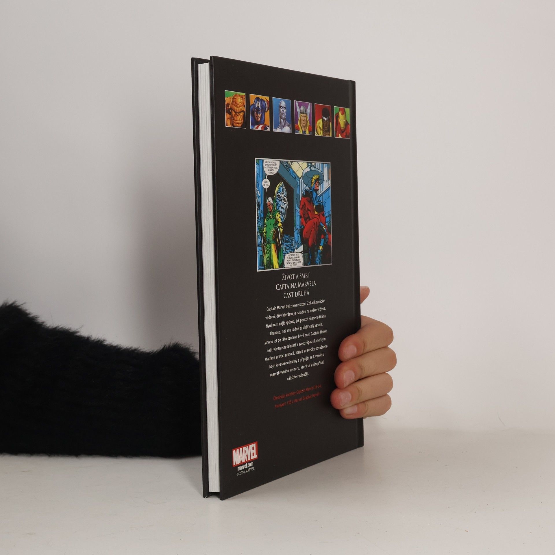 Jim Starlin Captain Marvel. Život a smrt Captaina Marvela. Část druhá