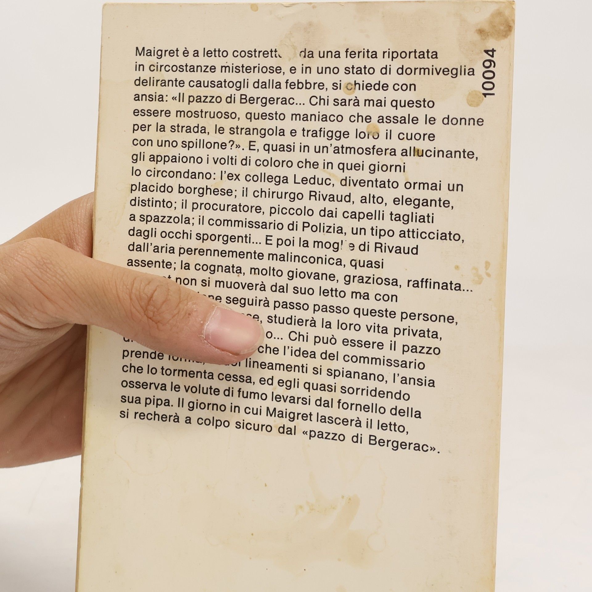 Georges Simenon Maigret e il pazzo di Bergerac