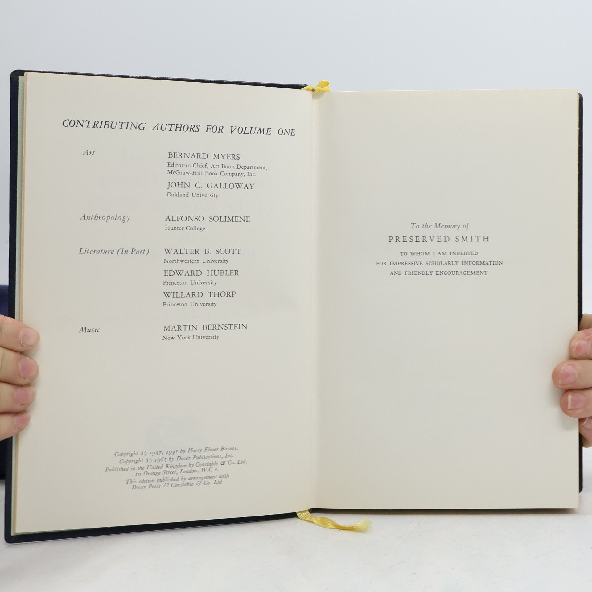 Autorenkollektiv An Intellectual and Cultural History of the Western World