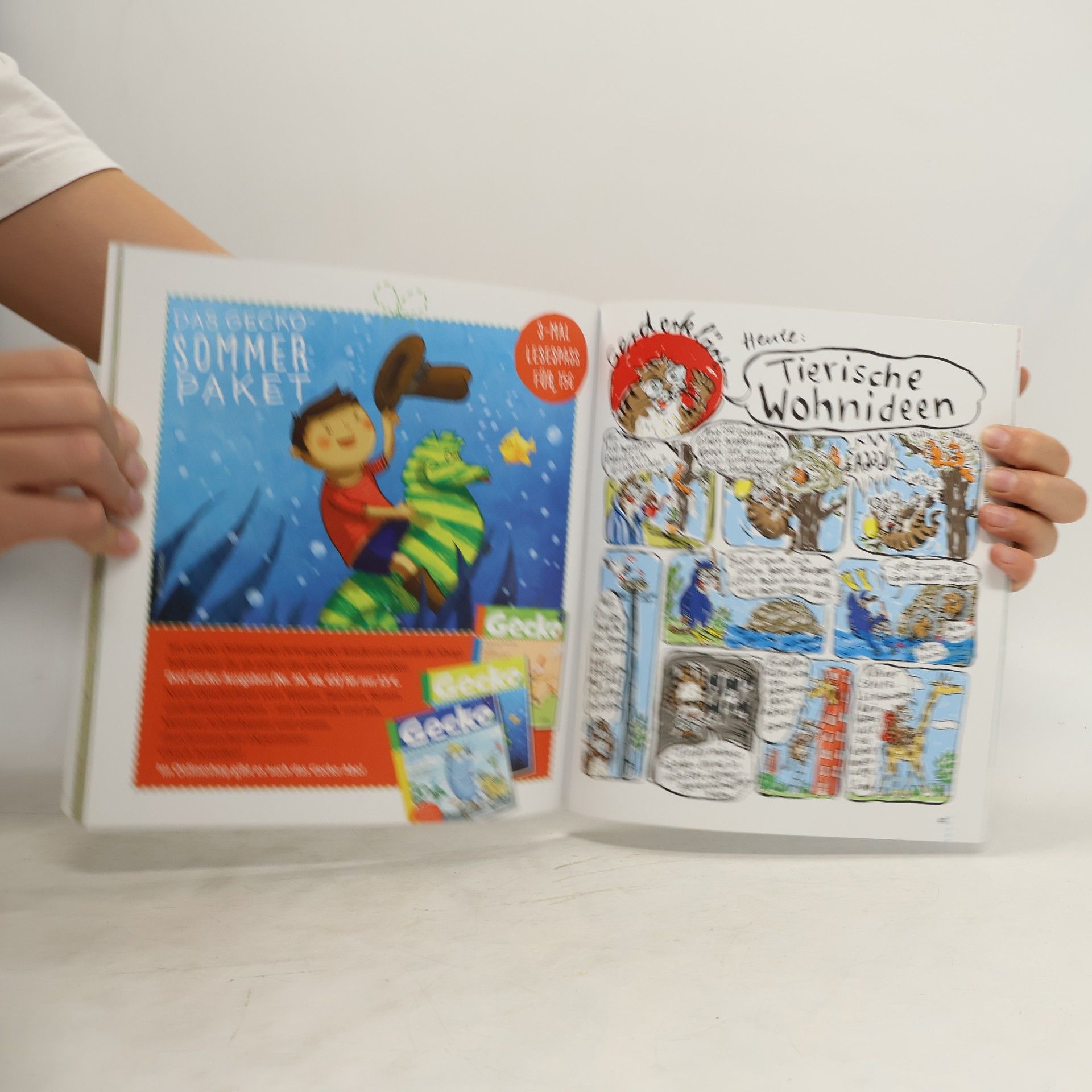 Bernhard Hagemann Gecko Kinderzeitschrift Band 72