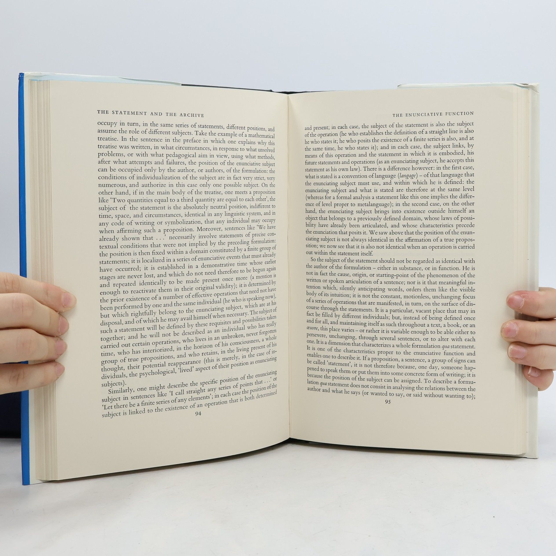Michel Foucault The archaeology of knowledge