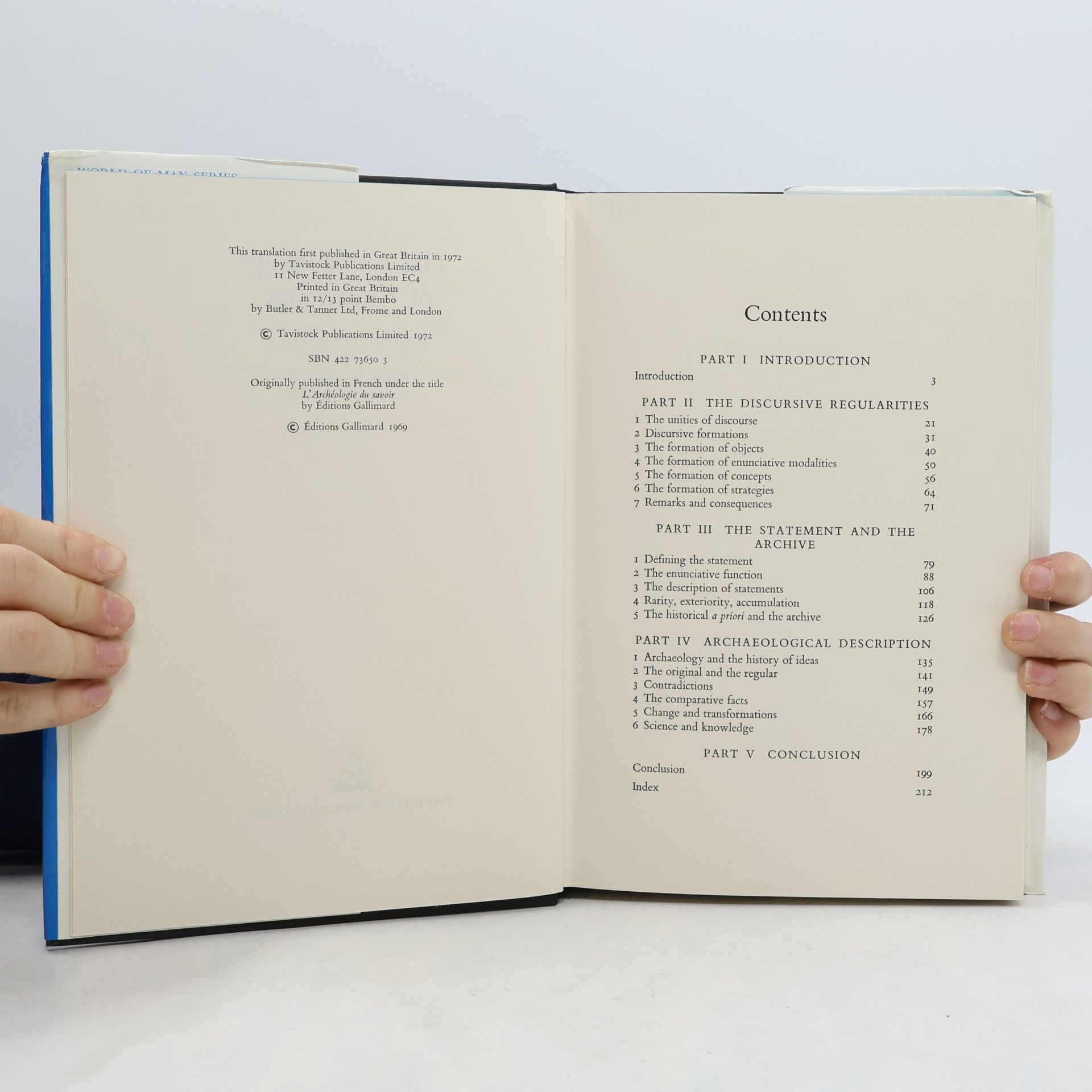Michel Foucault The archaeology of knowledge