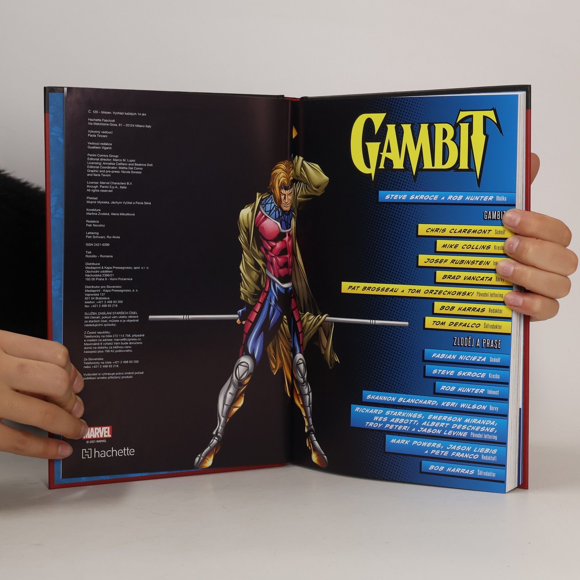 Kolektiv autorů Nejmocnější hrdinové Marvelu 120. Gambit