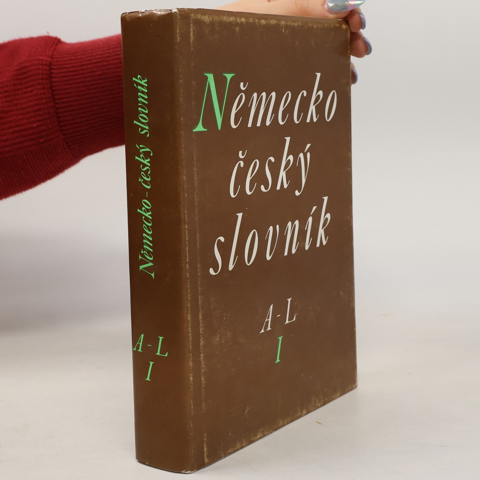 Německo-český slovník. A-L. 1. díl