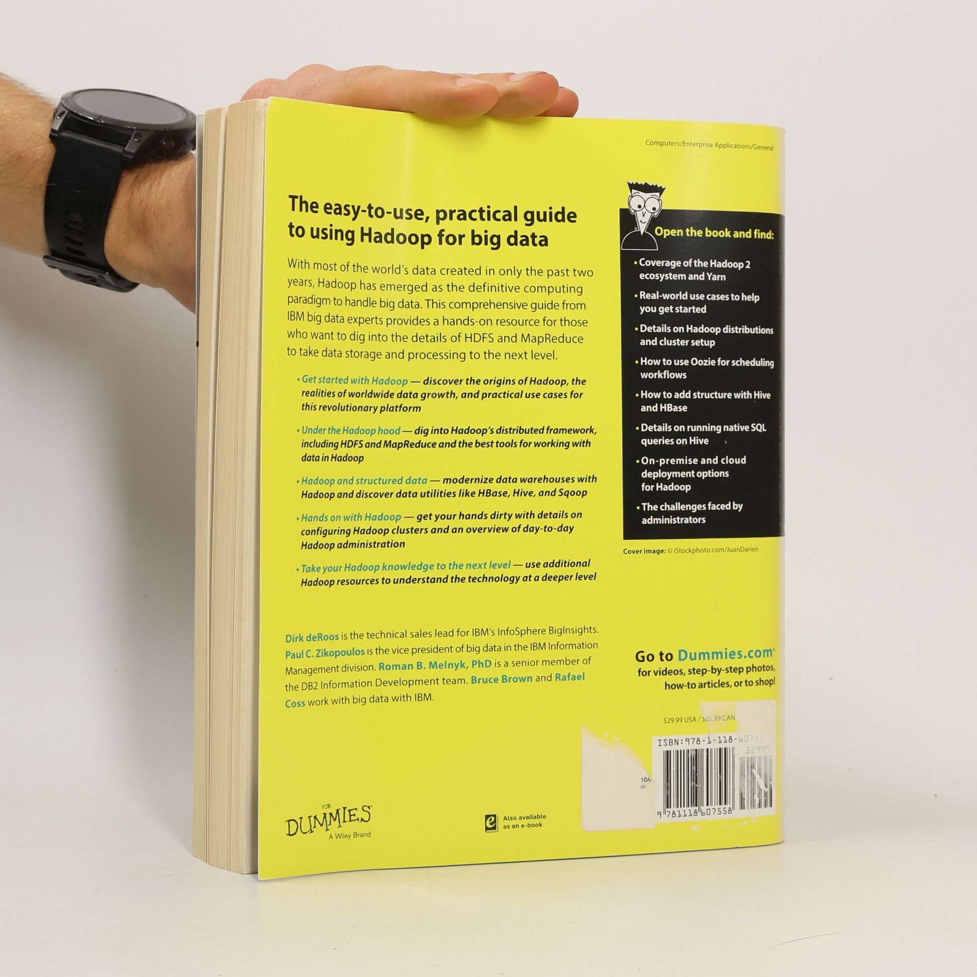 Dirk deRoos Hadoop for Dummies