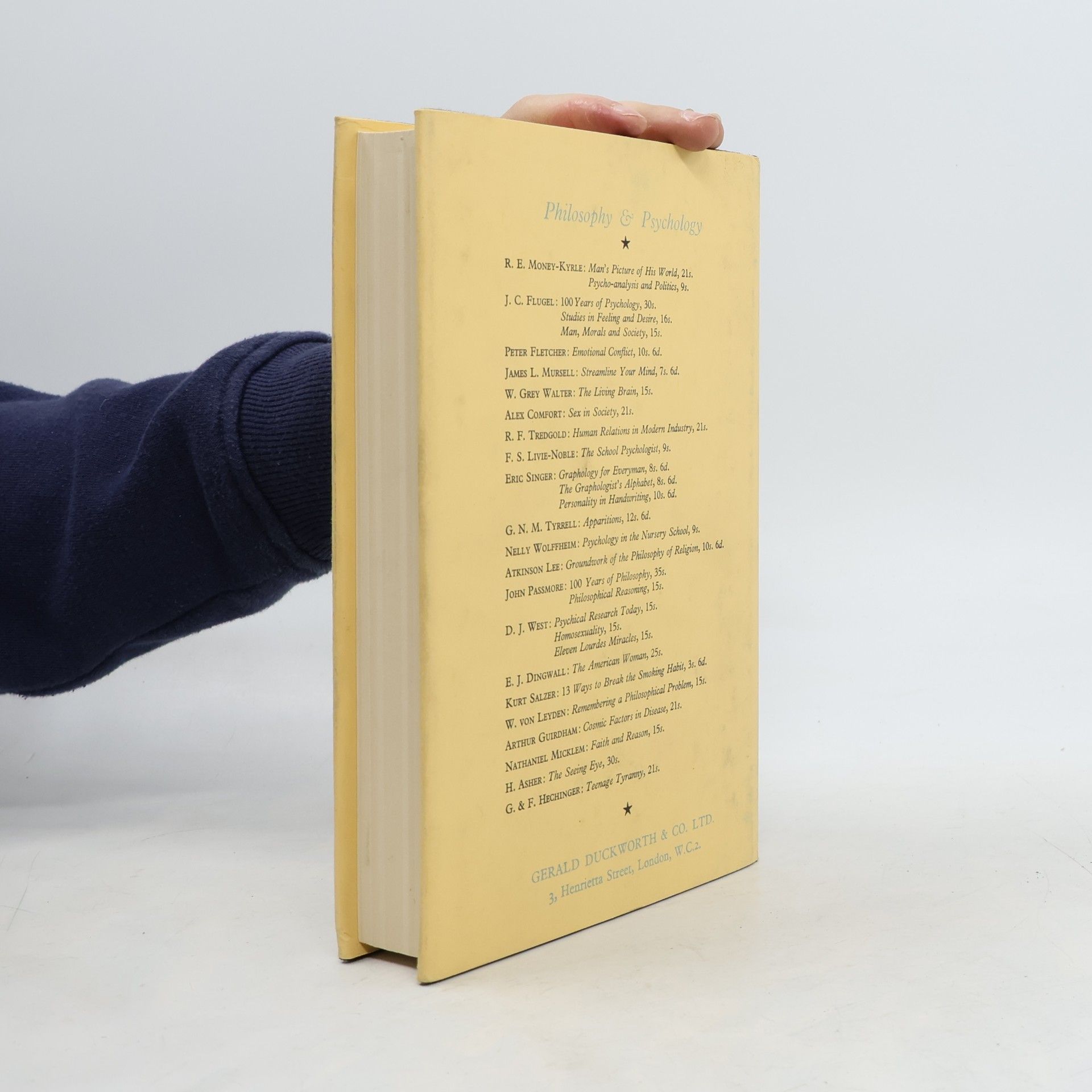 Flugel A Hundred Years of Psychology