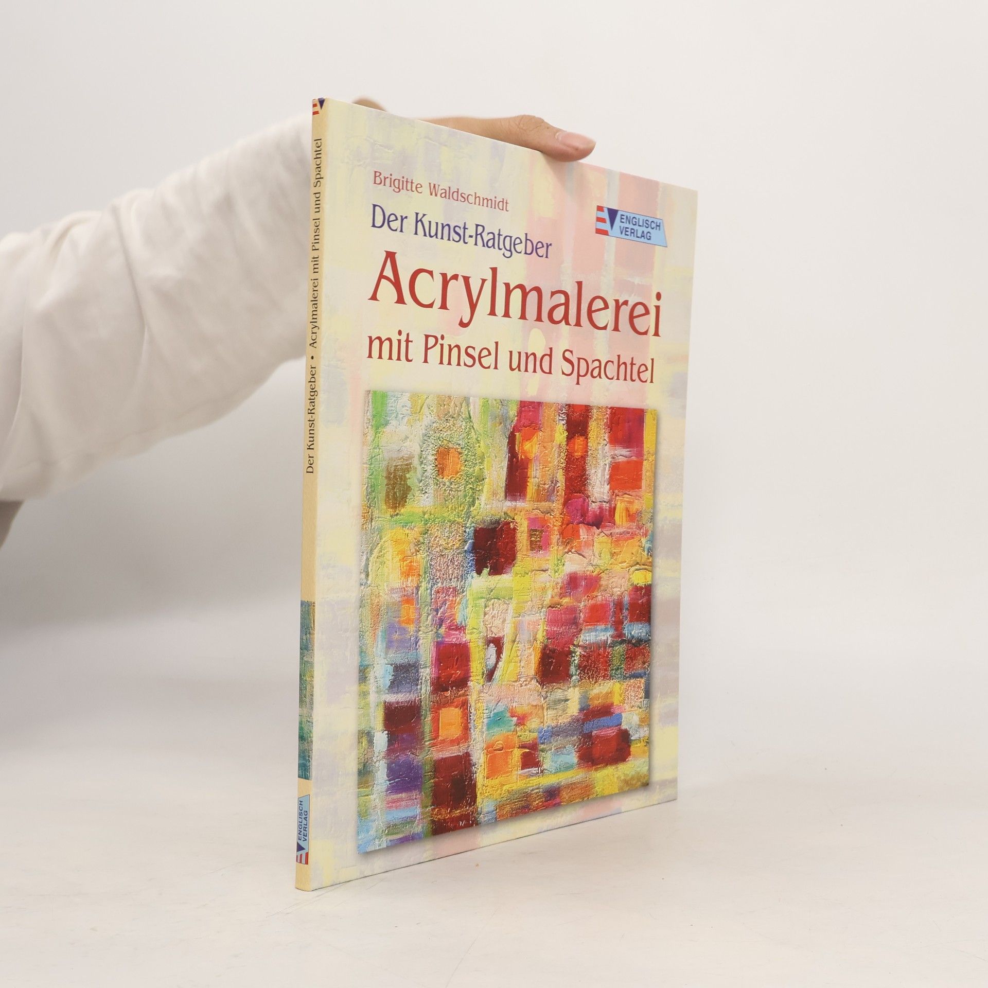 Acrylmalerei mit Pinsel und Spachtel