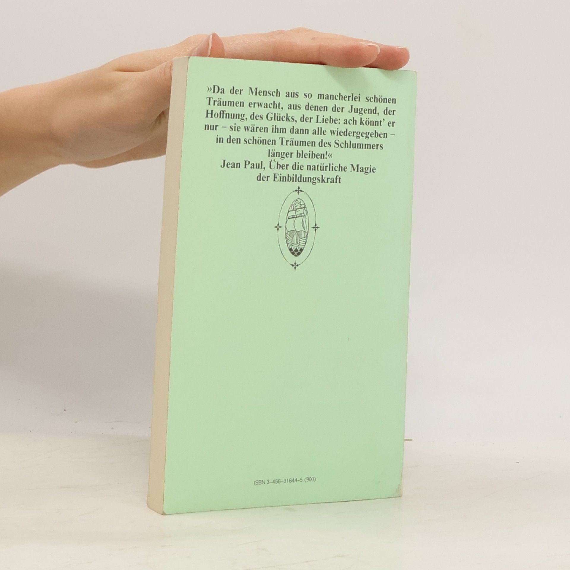 Jean Paul Des Luftschiffers Giannozzo Seebuch; Über die natürliche Magie der Einbildungskraft. Mit Aufsätzen zu Jean Pauls Werk v. Ralph-Rainer Wuthenow