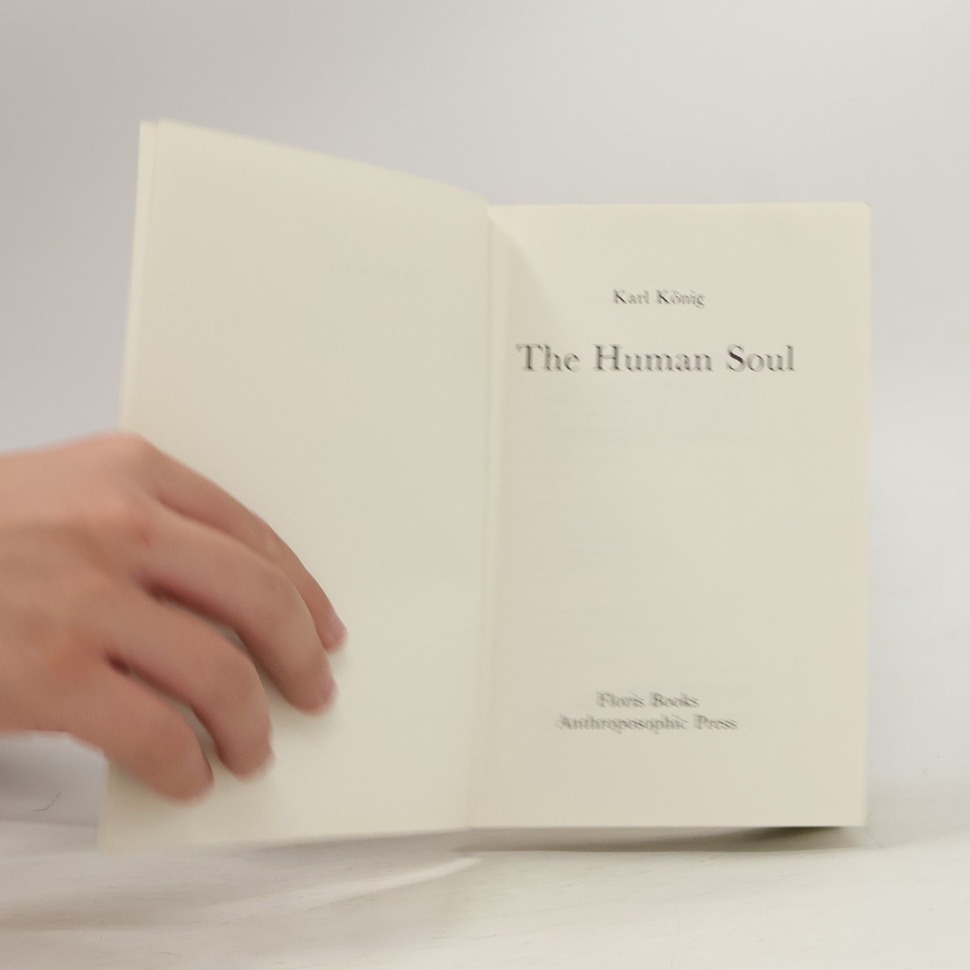 Karl König The Human Soul