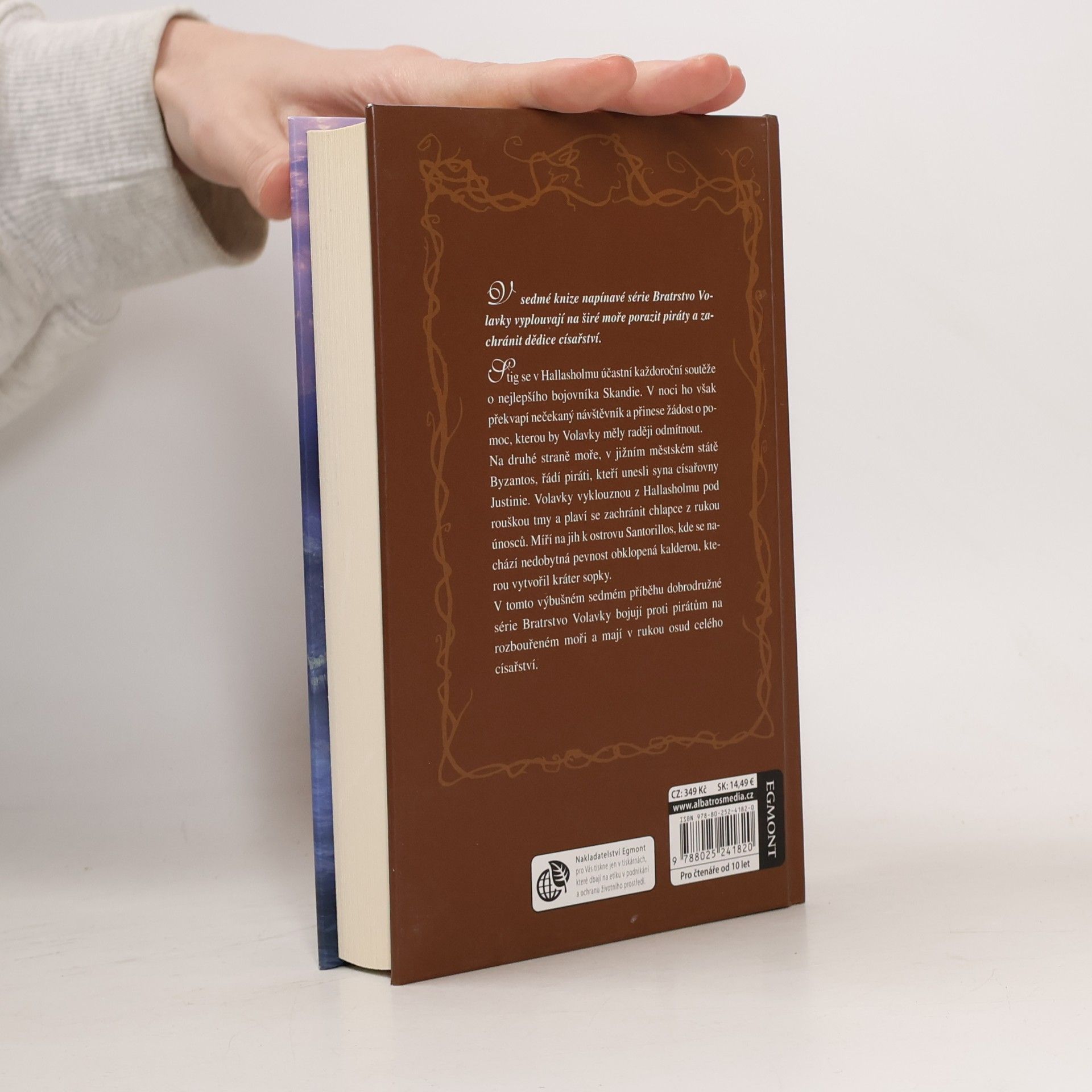 John Flanagan Bratrstvo. Kniha sedmá, Kaldera