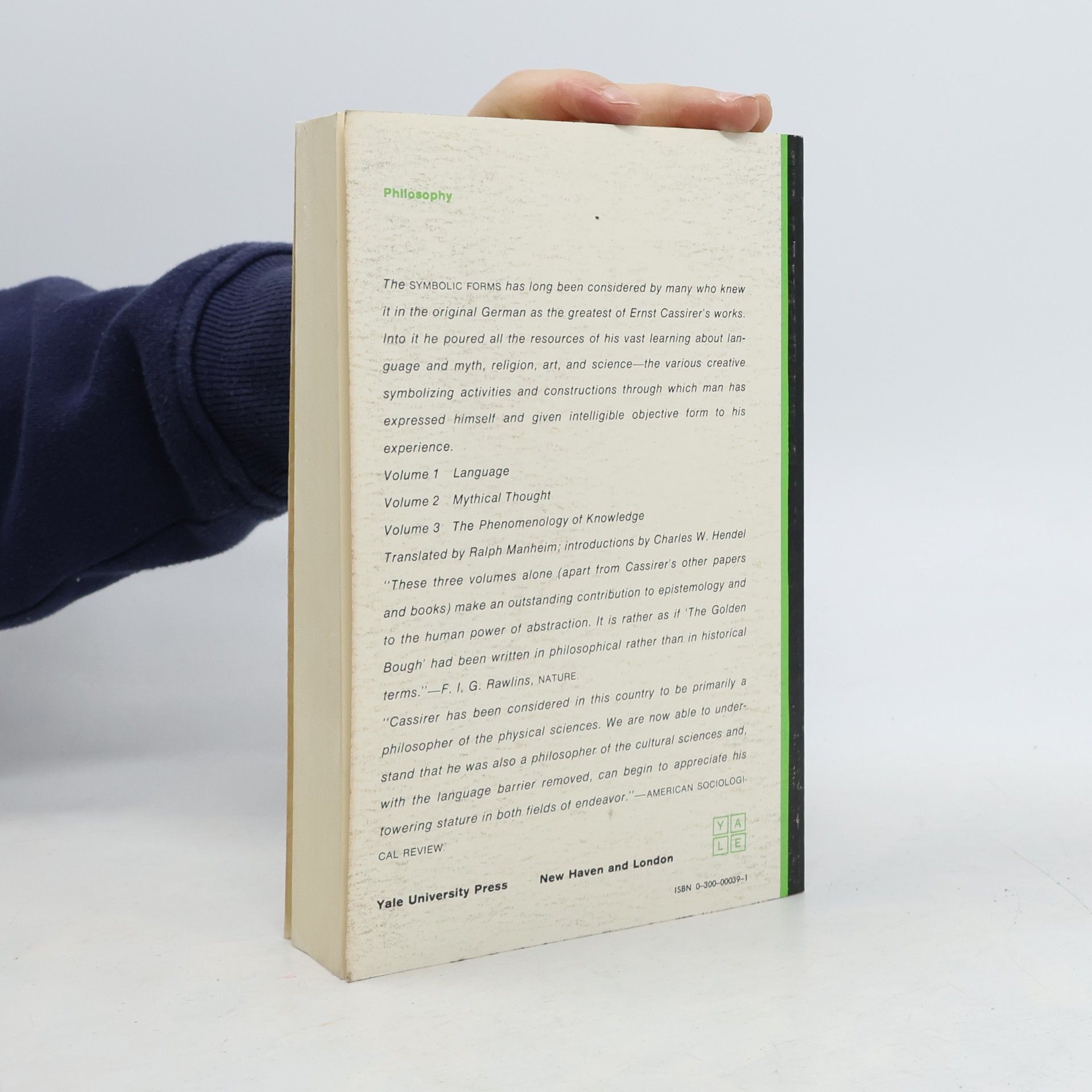 Ralph Manheim The Philosophy of Symbolic Forms, Vol 3