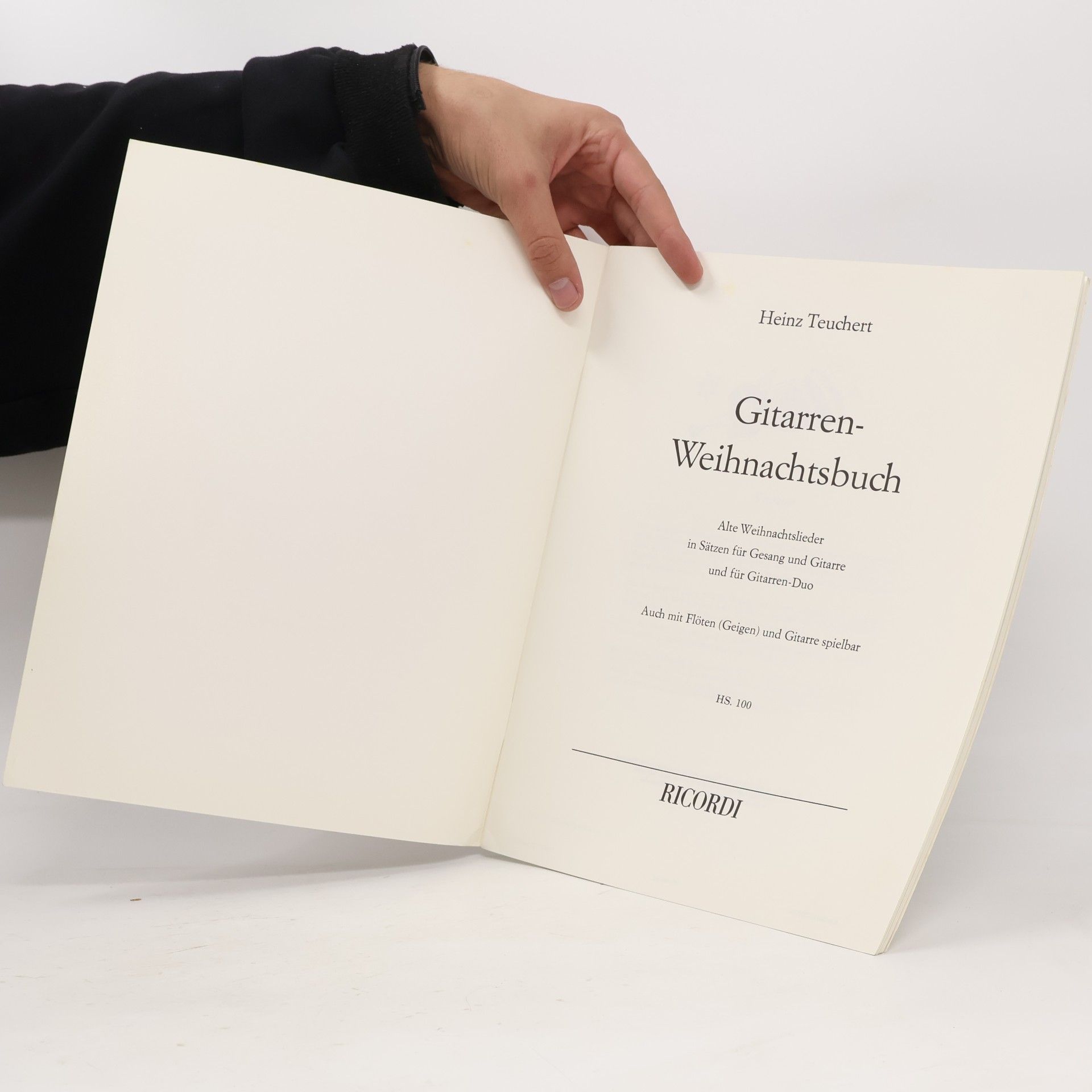 Heinz Teuchert Gitarren-Weihnachtsbuch