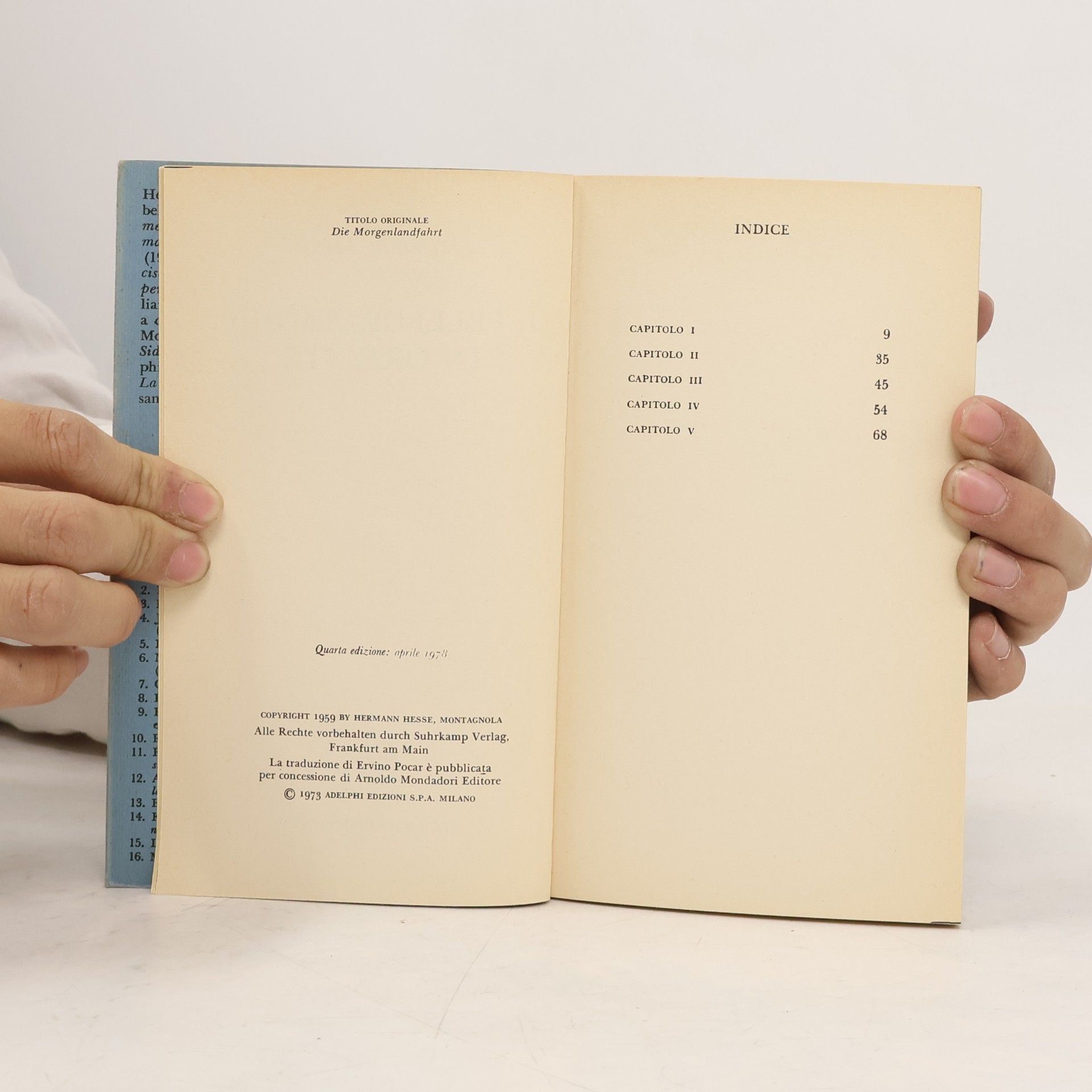 Hermann Hesse IL PELLEGRINAGGIO IN ORIENTE