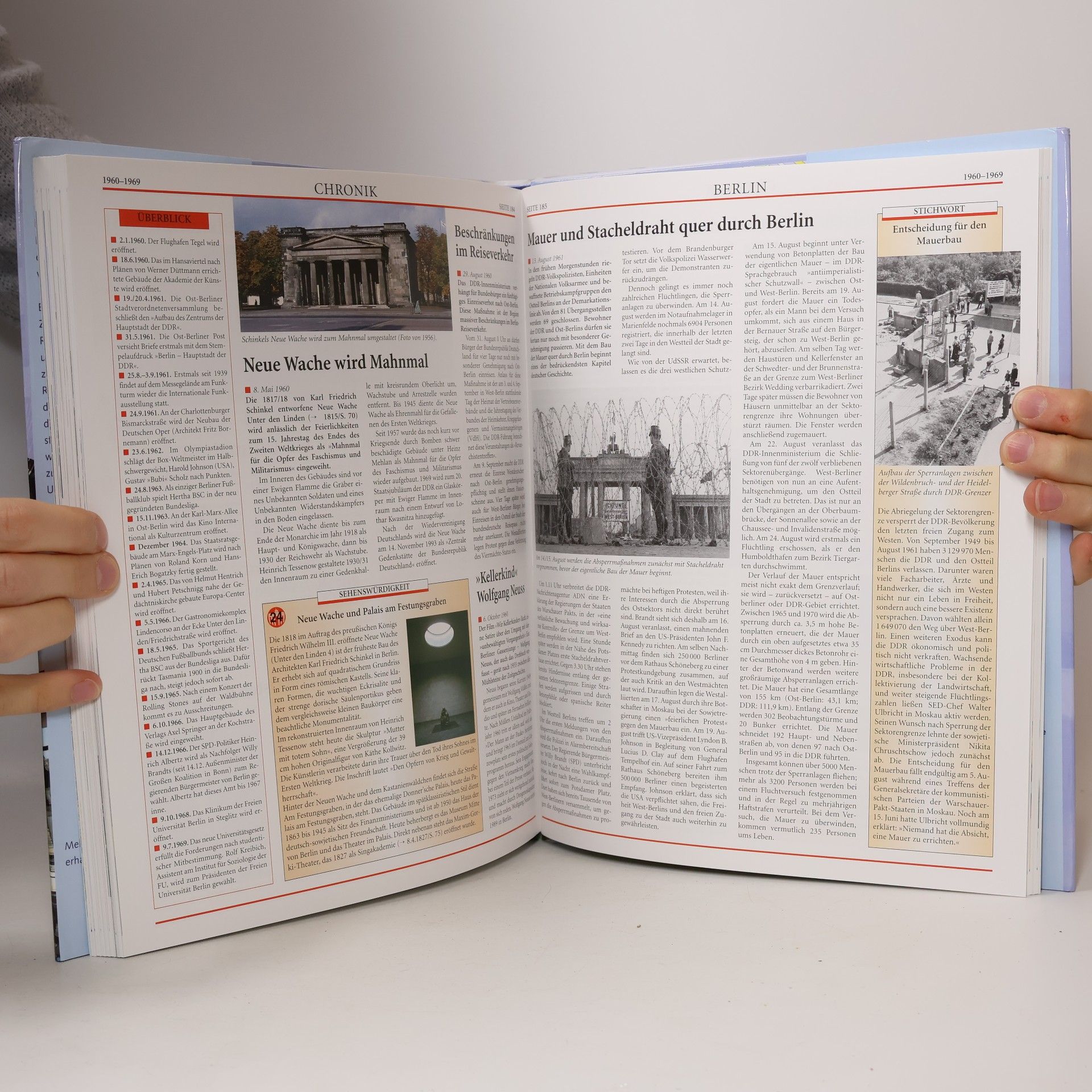 Kolektiv autorů Chronik der Metropolen Berlin