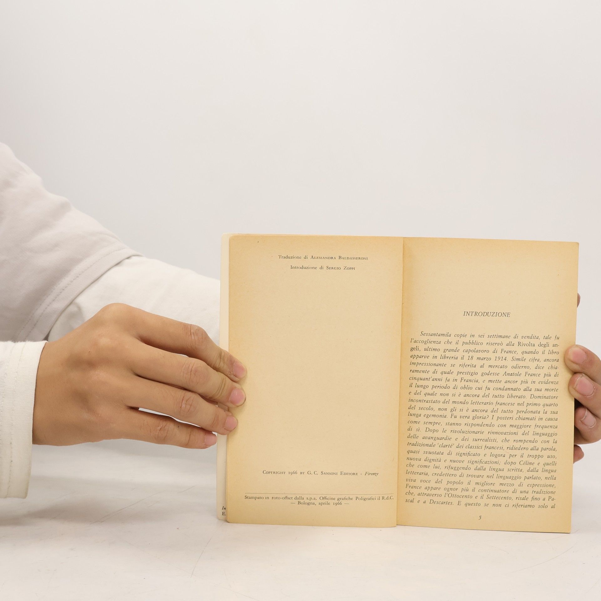 Anatole France la rivolta degli angeli