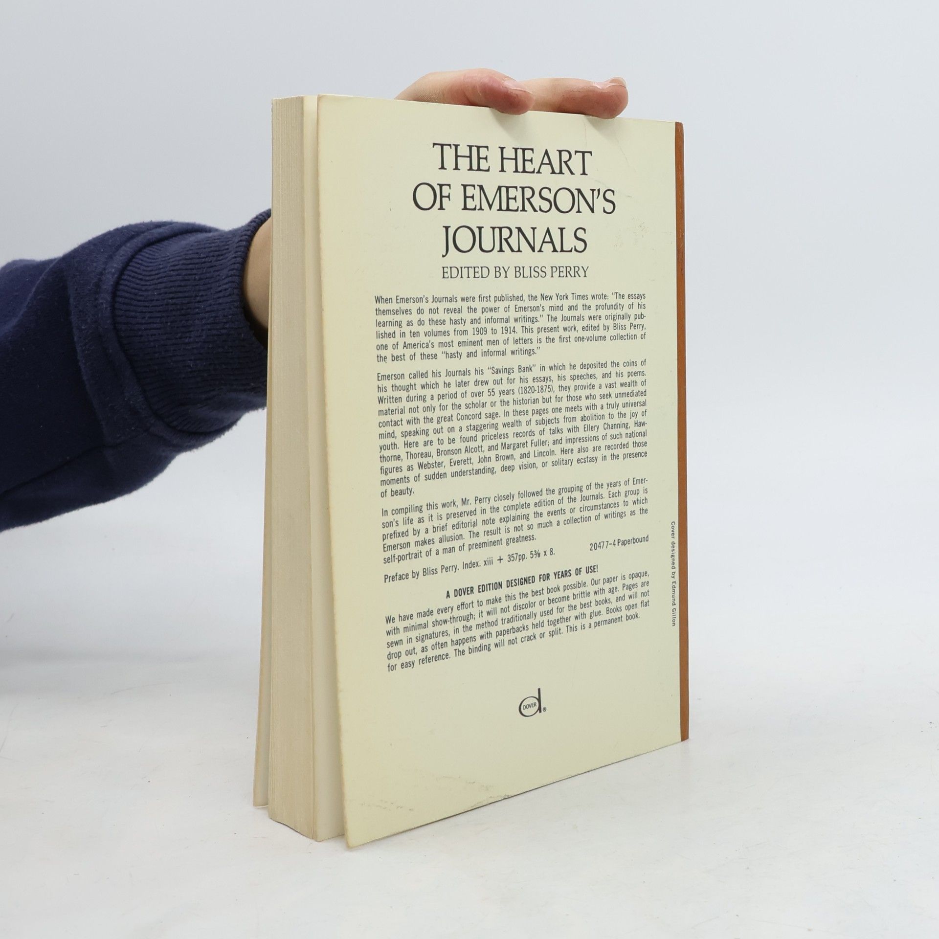 Edward Waldo Emerson The Heart of Emerson's Journals
