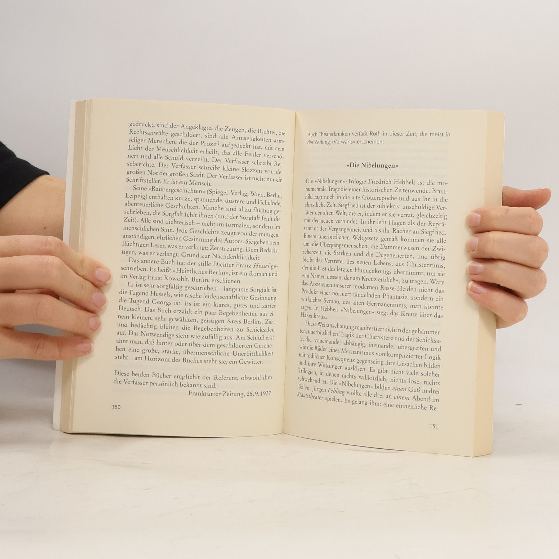 Joseph Roth Sehnsucht nach Paris, Heimweh nach Prag