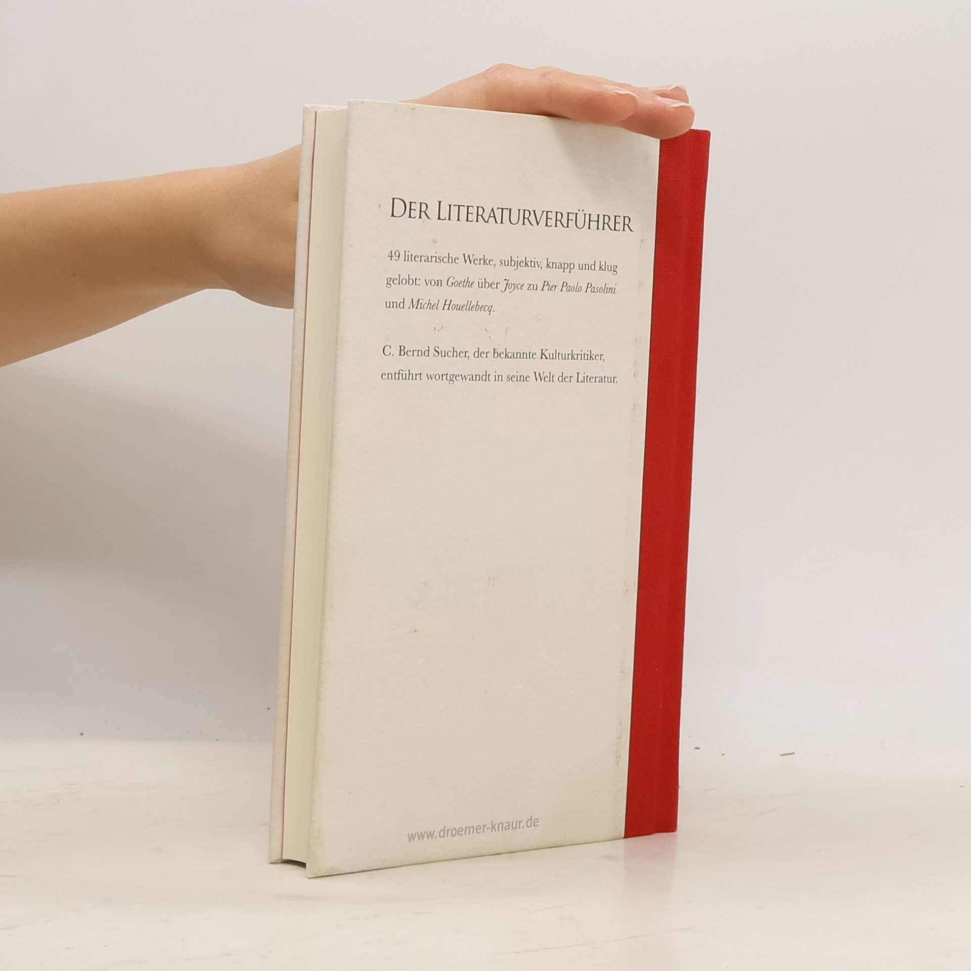 Curt Bernd Sucher Suchers Welt: Literatur