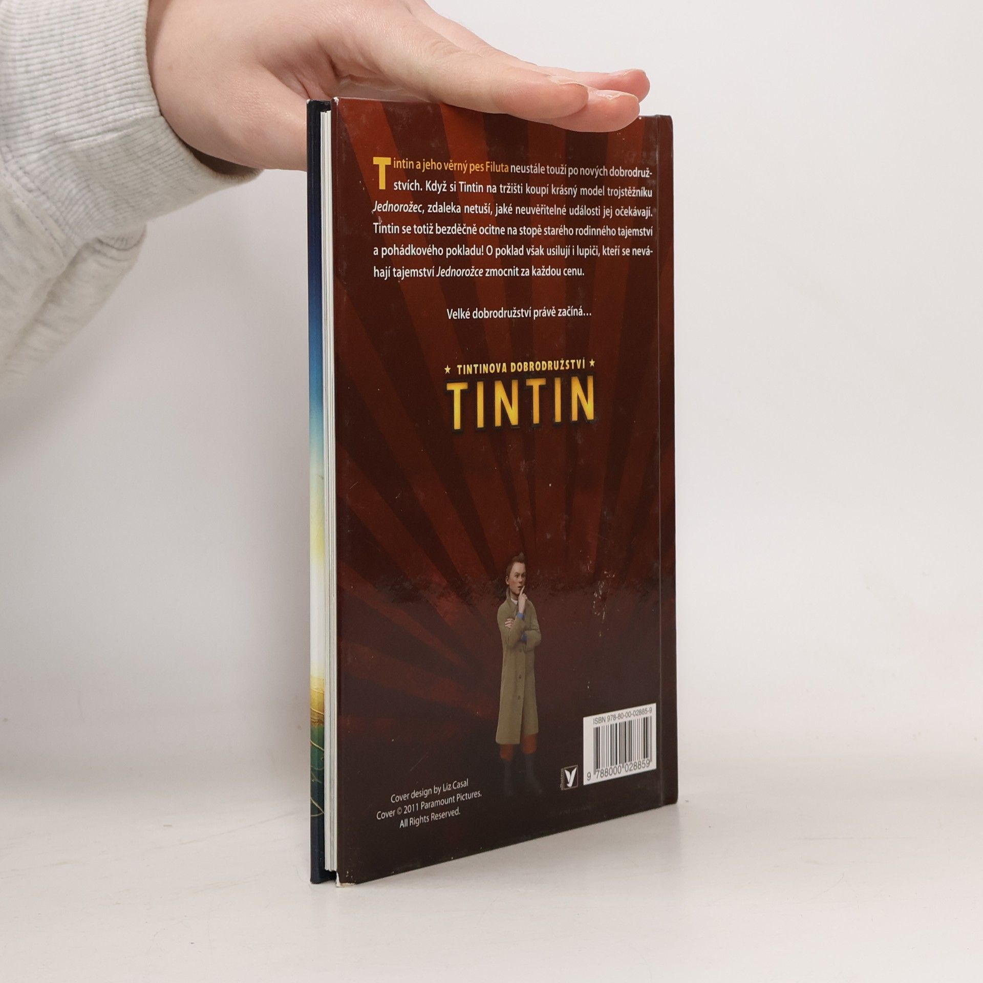 Stephanie Peters Tintin: kniha k filmu
