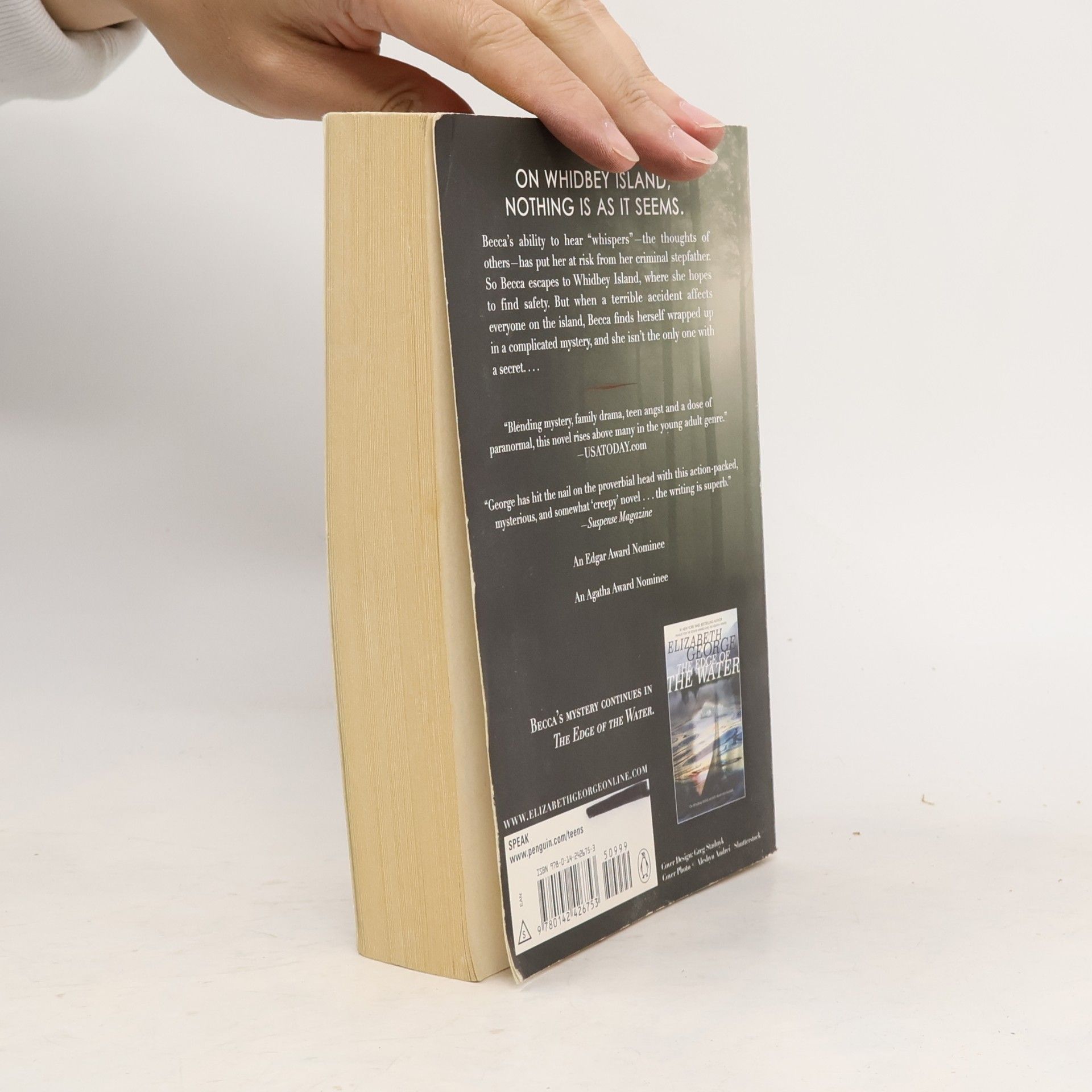 Elizabeth George The Edge of Nowhere. Whisper Island - Sturmwarnung, englische Ausgabe