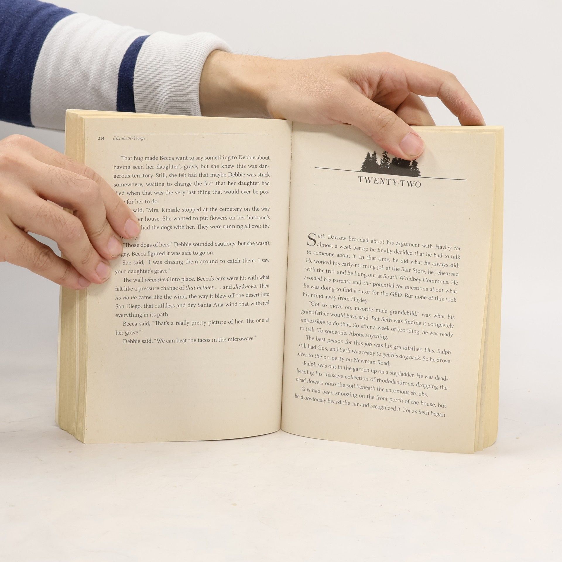 Elizabeth George The Edge of Nowhere. Whisper Island - Sturmwarnung, englische Ausgabe