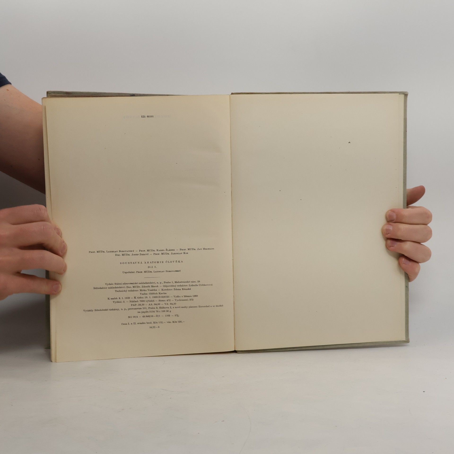 Autorenkollektiv Soustavná anatomie člověka I