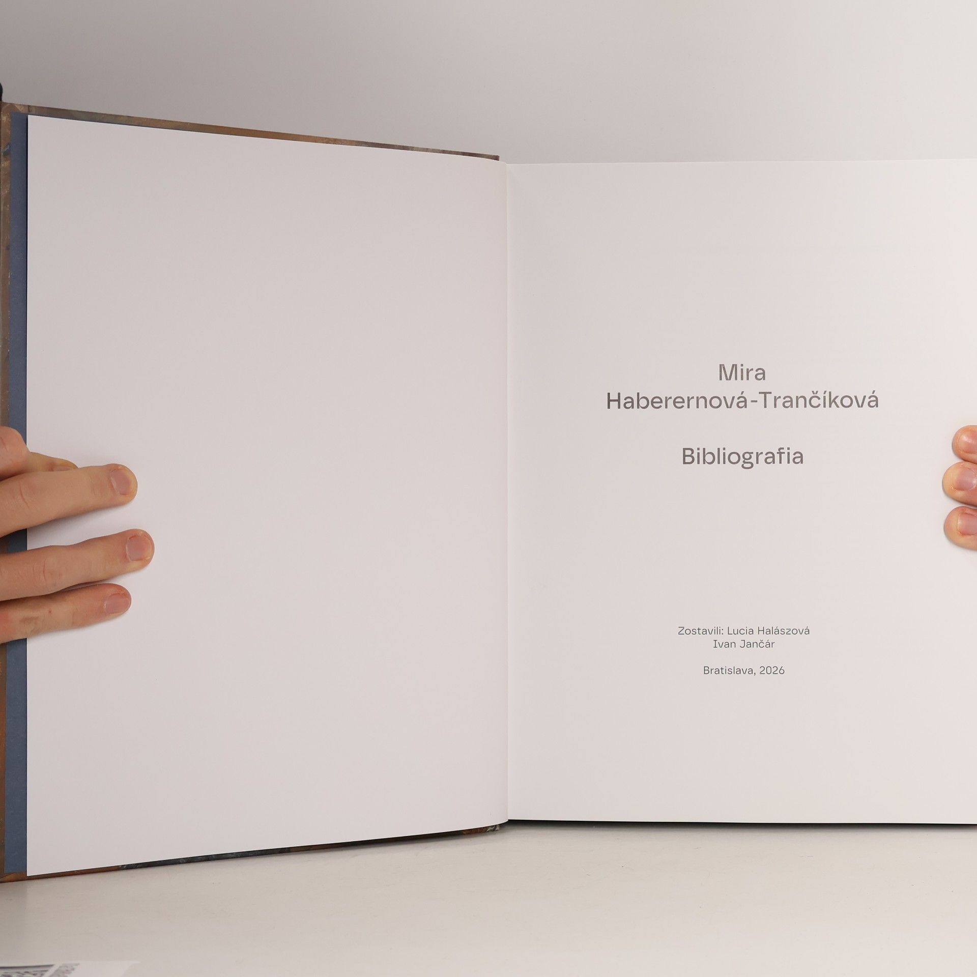 Ivan Jancár Mira Habererová-Trancíková Bibliografia