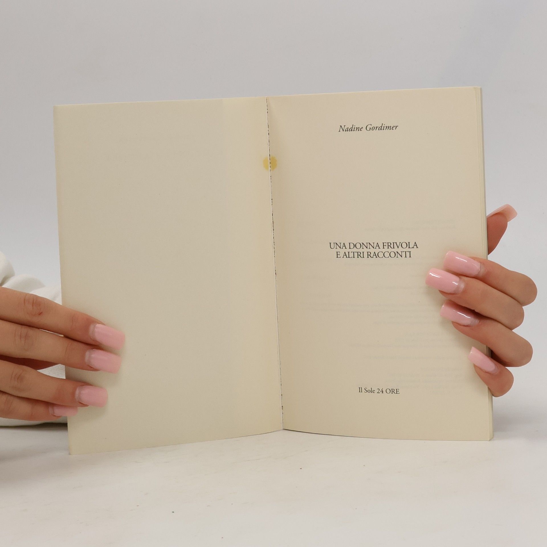 Nadine Gordimer Una donna frivola e altri racconti