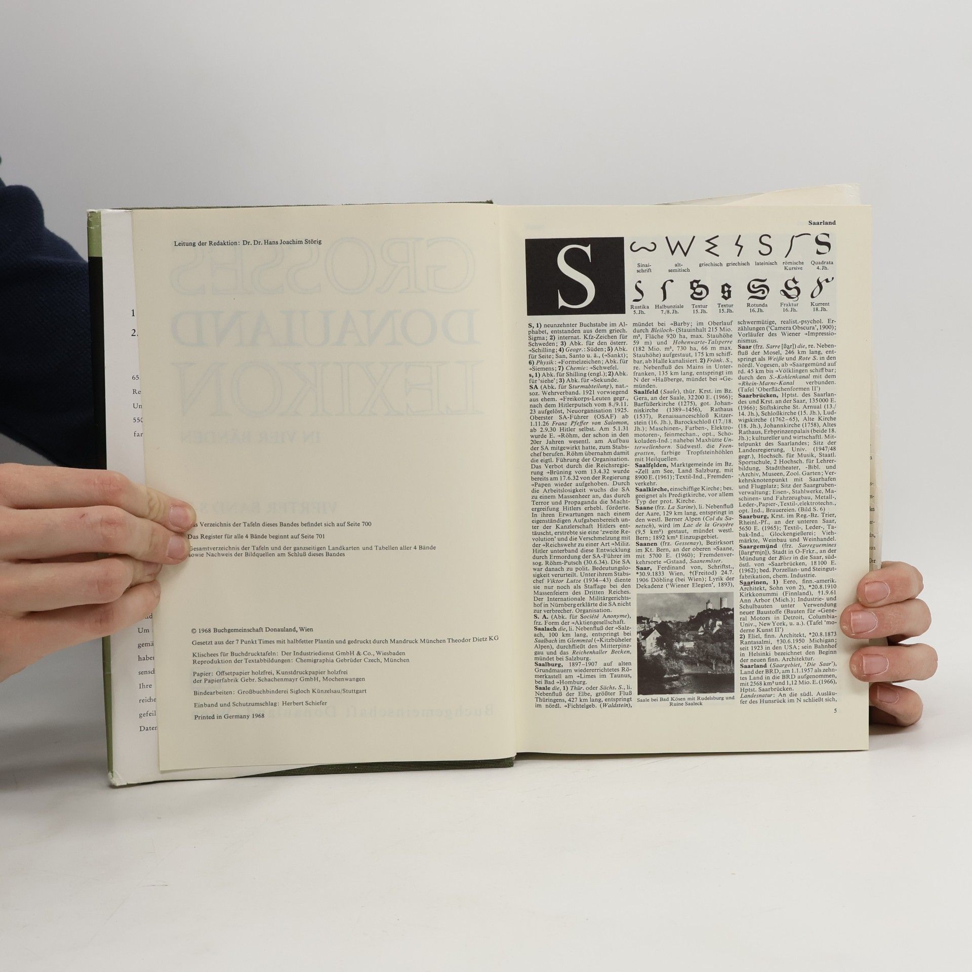 Autorenkollektiv Grosses Donauland Lexikon S-Z 4