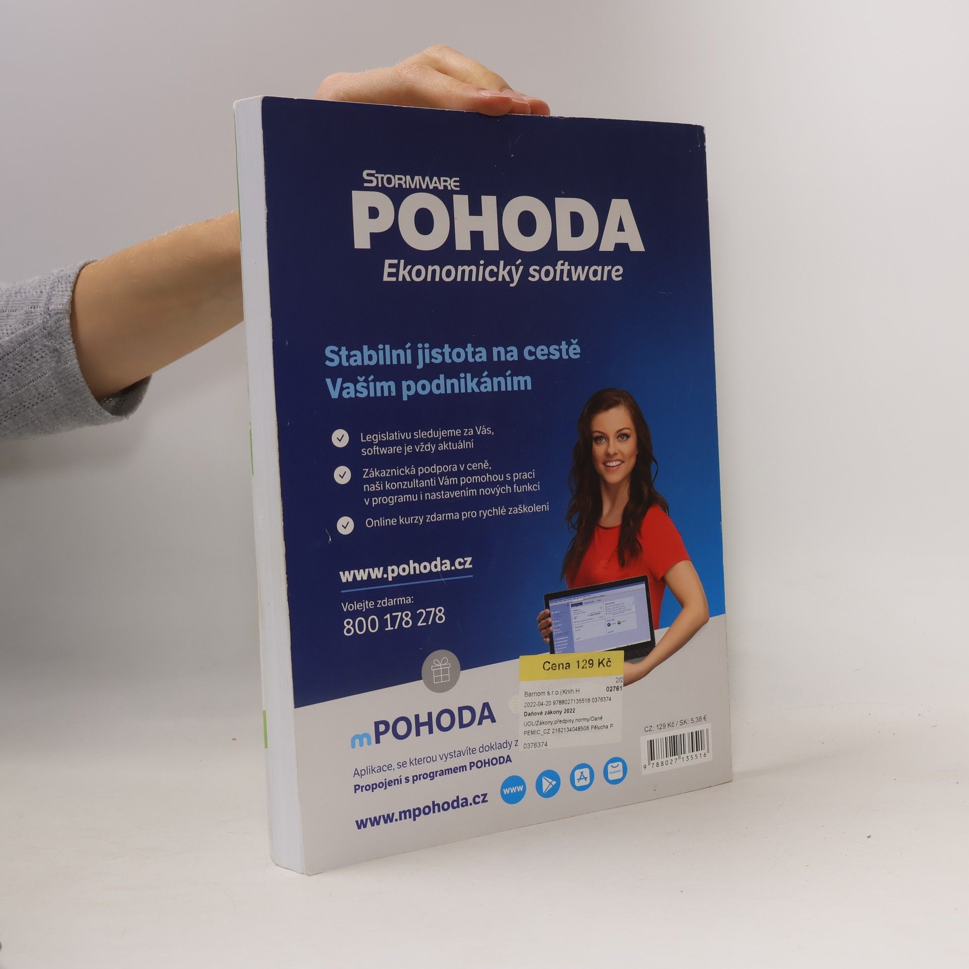 Hana Marková Daňové zákony 2022. Úplná znění platná k 1. 1. 2022