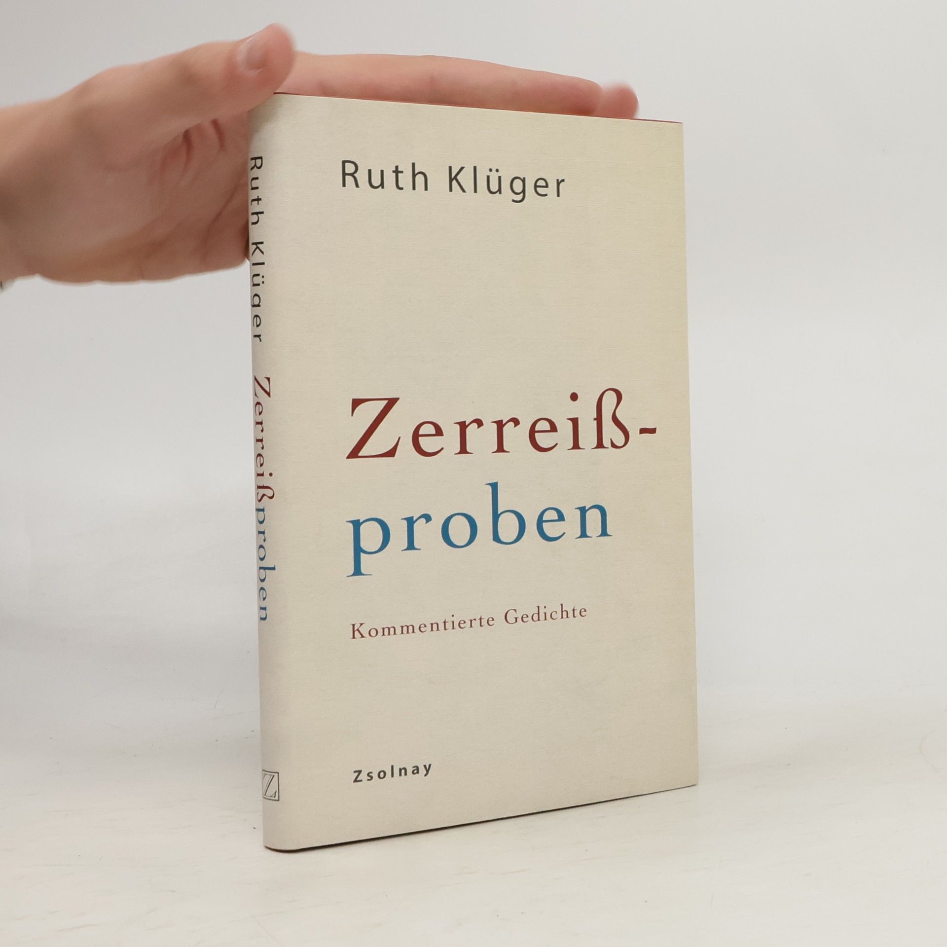 Ruth Klüger Zerreißproben